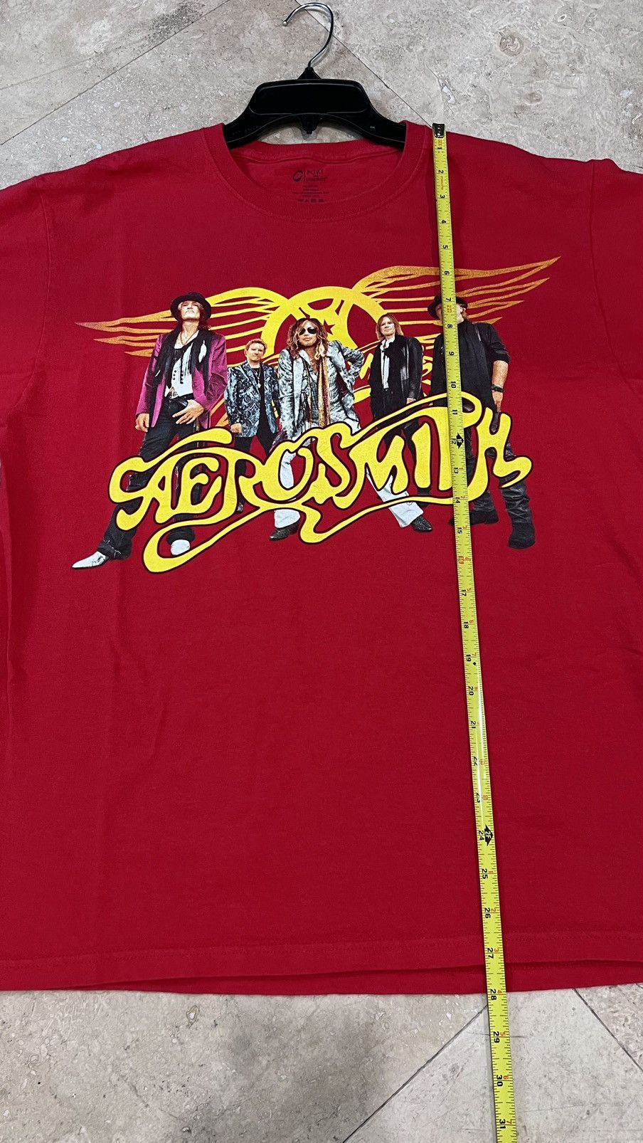 Band Tees × Vintage 2012 Aerosmith Global Warning Tour Size Large Size US L / EU 52-54 / 3 - 6 Thumbnail