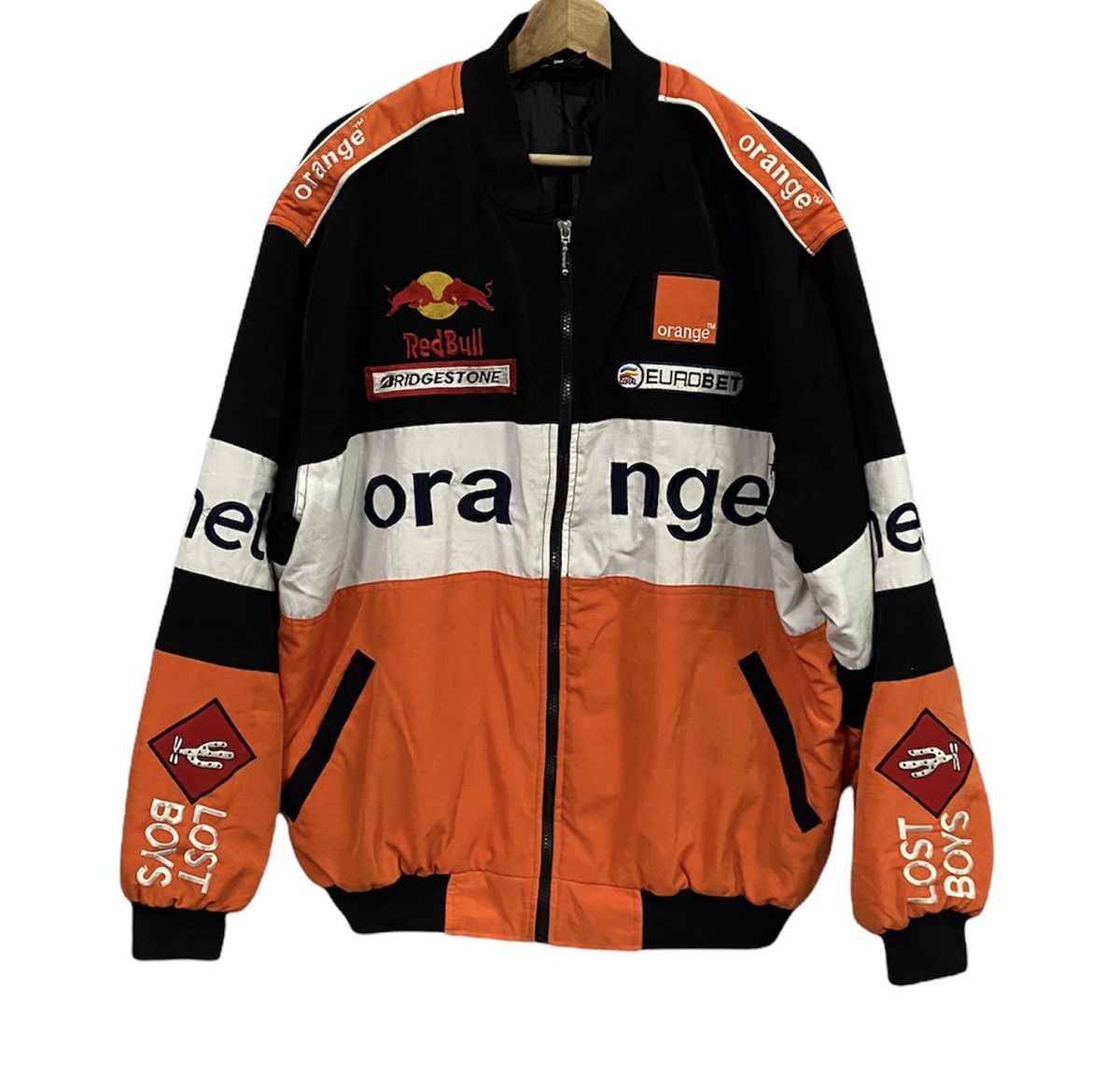 Other Rare🔥🔥 ORANGE ARROWS Motorsport Racing Jacket Size US L / EU 52-54 / 3 - 1 Thumbnail