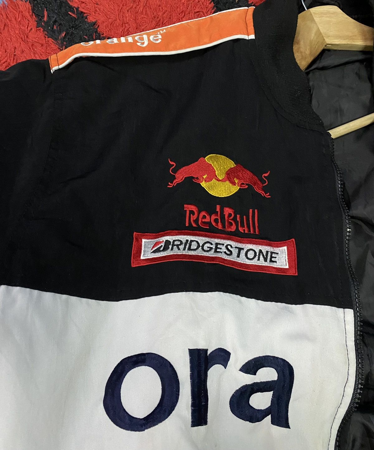 Other Rare🔥🔥 ORANGE ARROWS Motorsport Racing Jacket Size US L / EU 52-54 / 3 - 5 Thumbnail