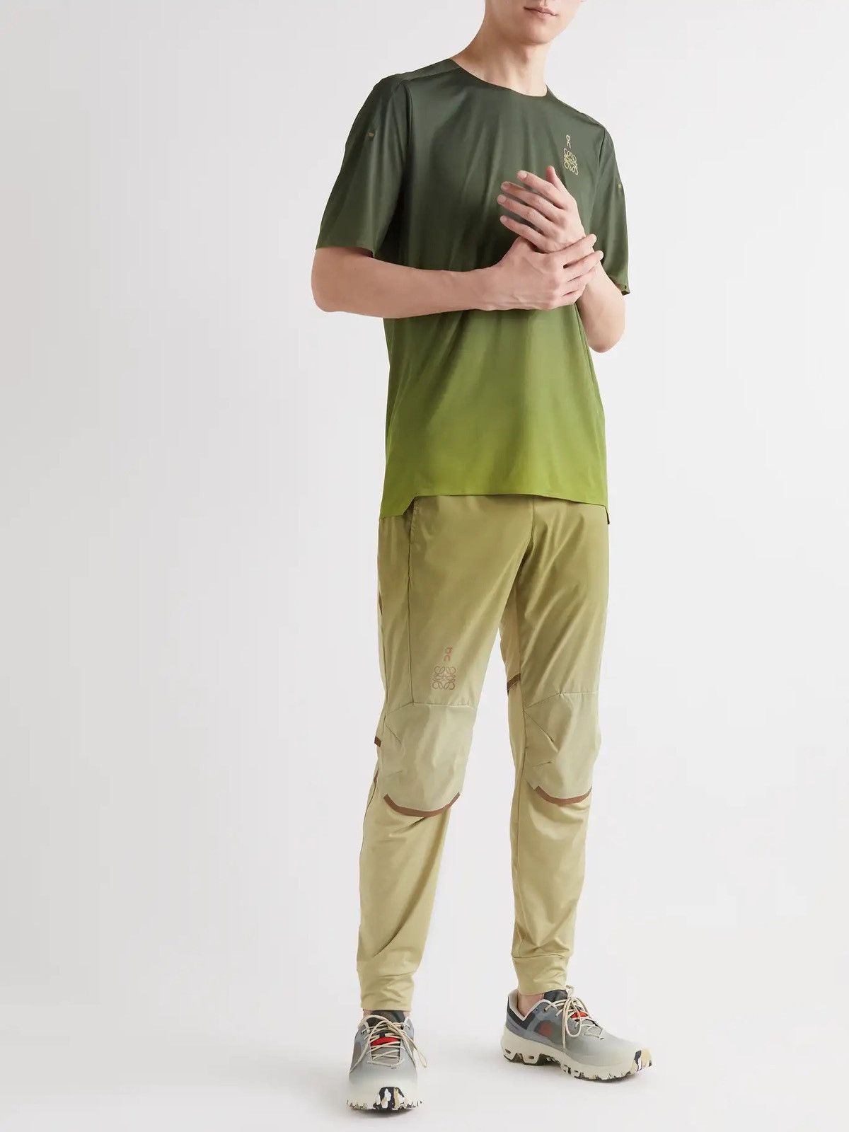 image of Loeweon Running Tee in Green, Men's (Size XL)