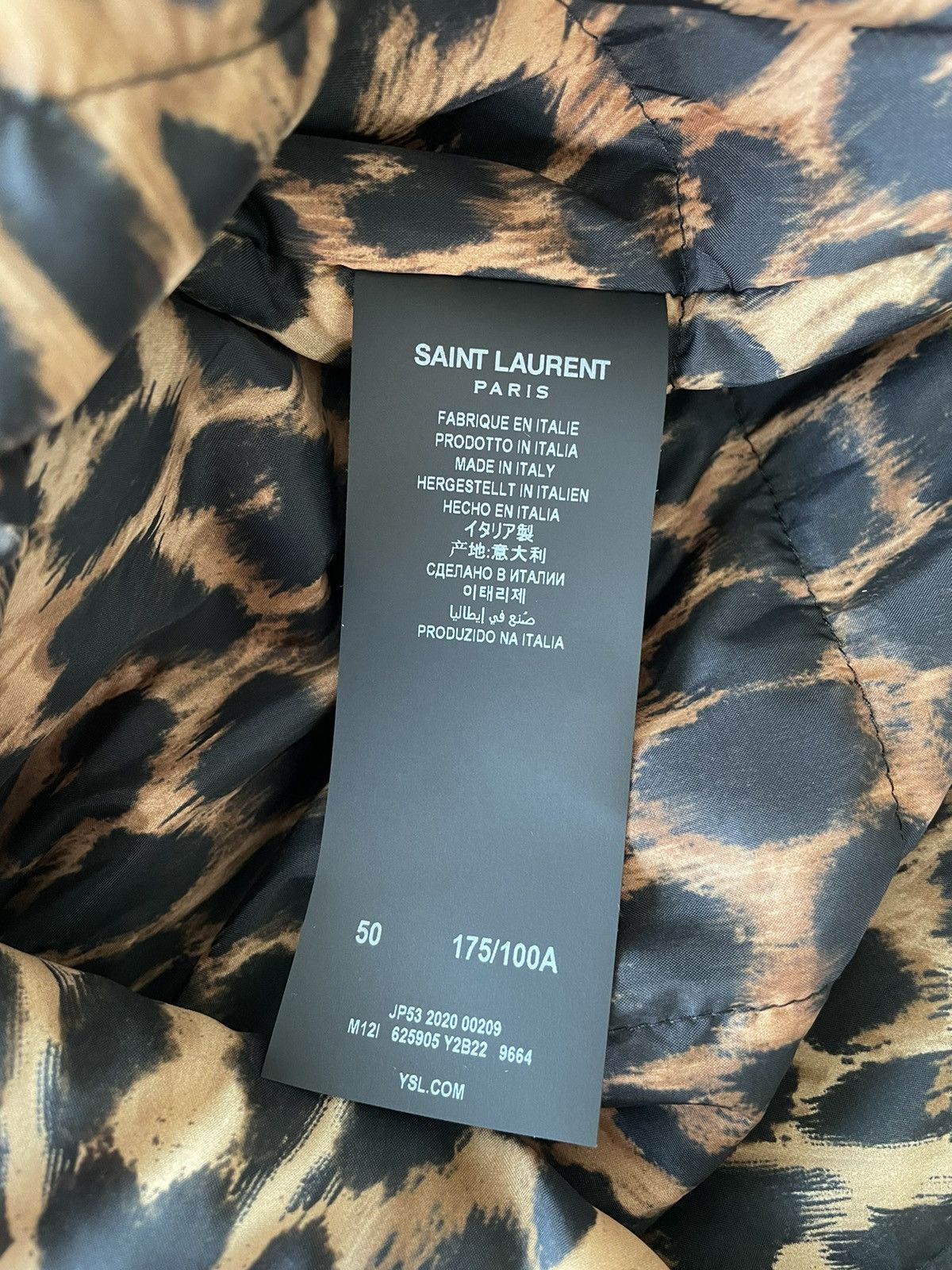 Hedi Slimane × Saint Laurent Paris × Yves Saint Laurent $4k Value Iconic Rare Super Runway Brand New Leopard Coat Size US XL / EU 56 / 4 - 8 Thumbnail
