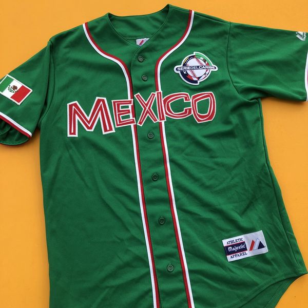 Majestic Mexico Baseball Jersey Grailed