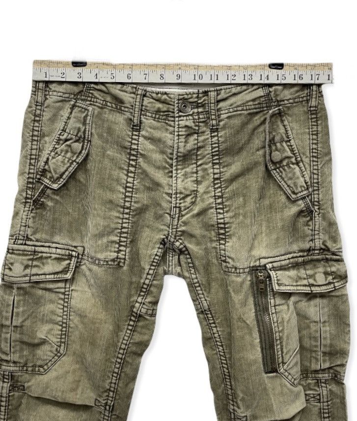 Vintage 🔥BACK NUMBER Transcript Of Military Record Corduroy Cargo Size US 32 / EU 48 - 8 Thumbnail