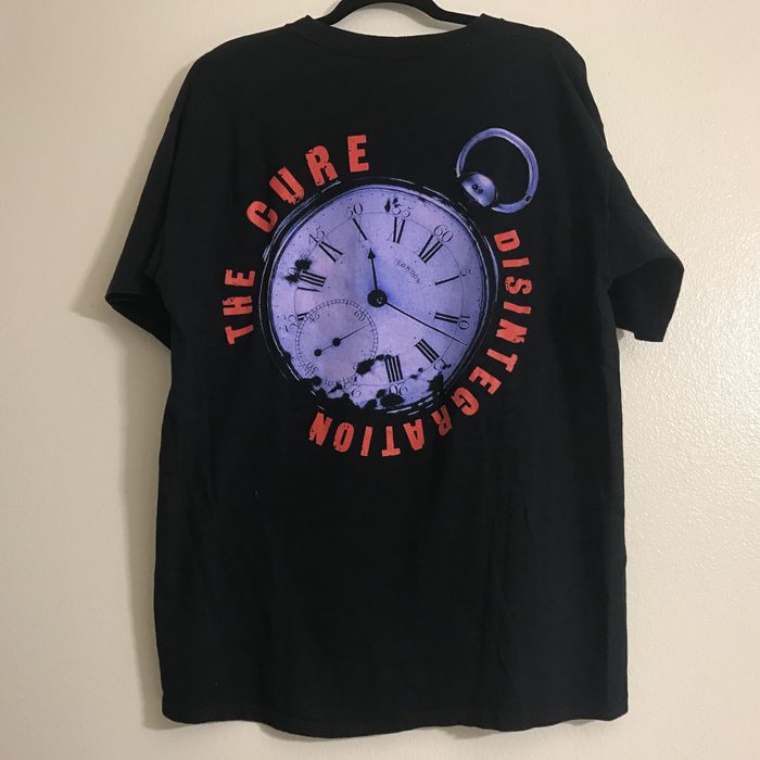 Vintage Rare 1989 The Cure Disintegration Tour Shirt Grailed