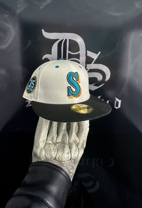 New Era 7 3/8 - Tropics Seattle Mariners New Era 59Fifty Fitted