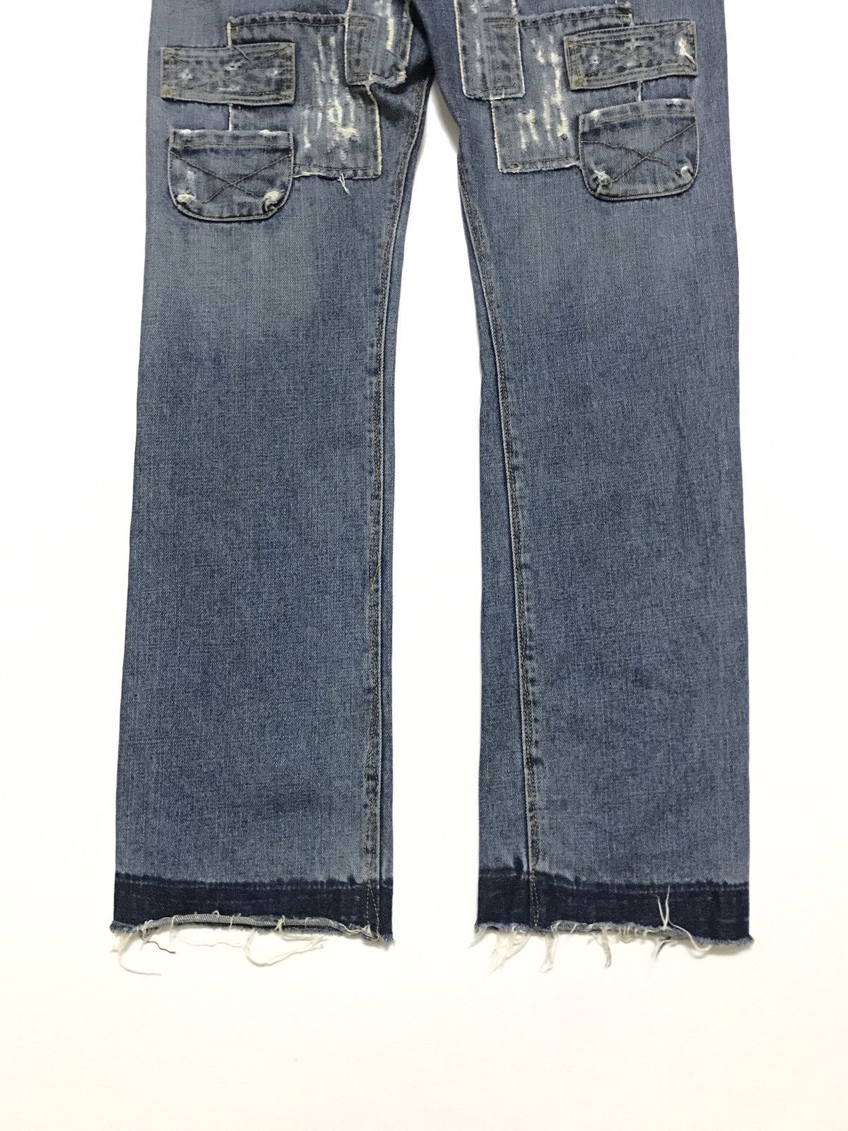 Japanese Brand Multi Pocket Patch Jeans Provocator Size US 30 / EU 46 - 14 Thumbnail
