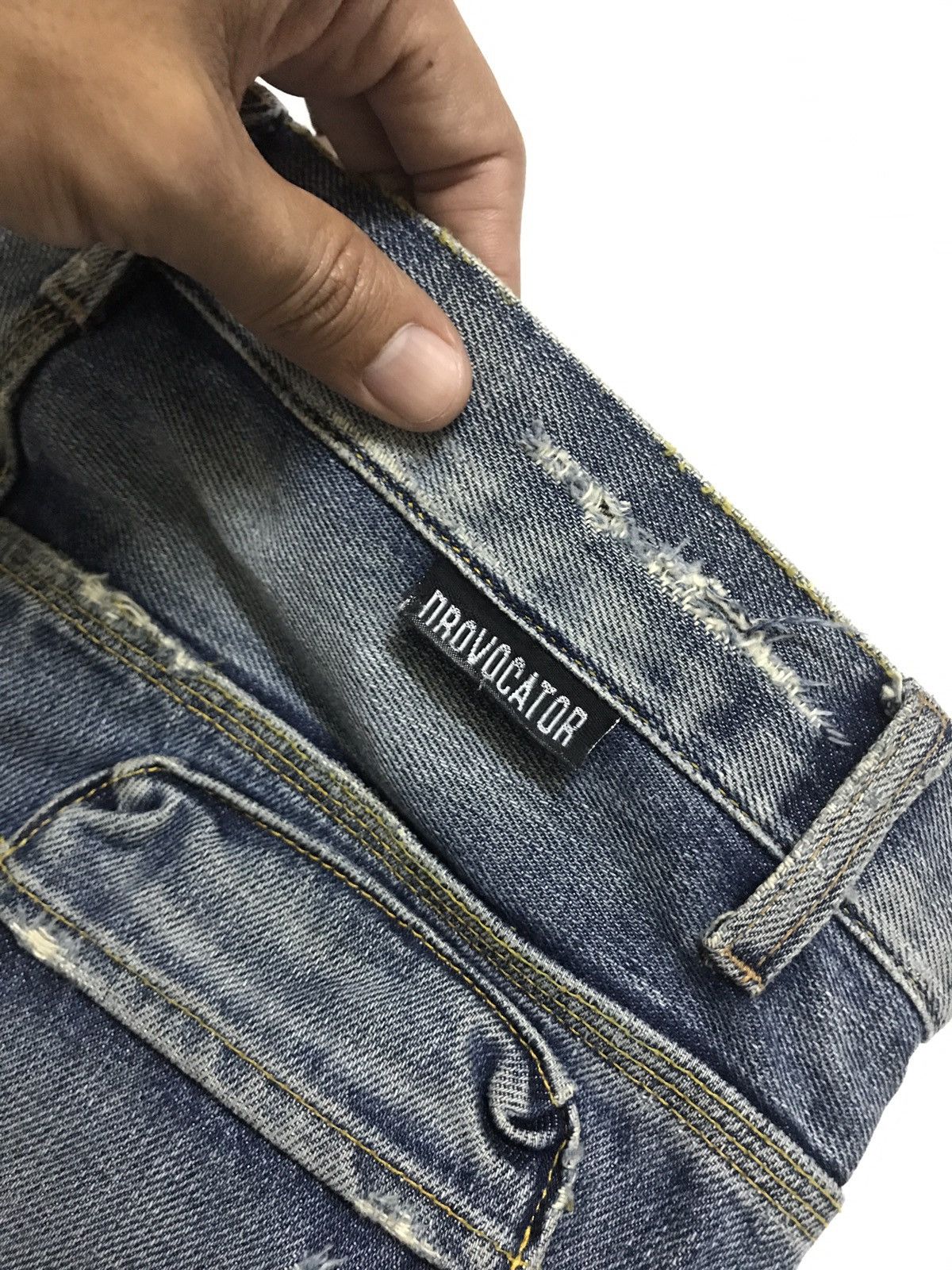 Japanese Brand Multi Pocket Patch Jeans Provocator Size US 30 / EU 46 - 11 Thumbnail