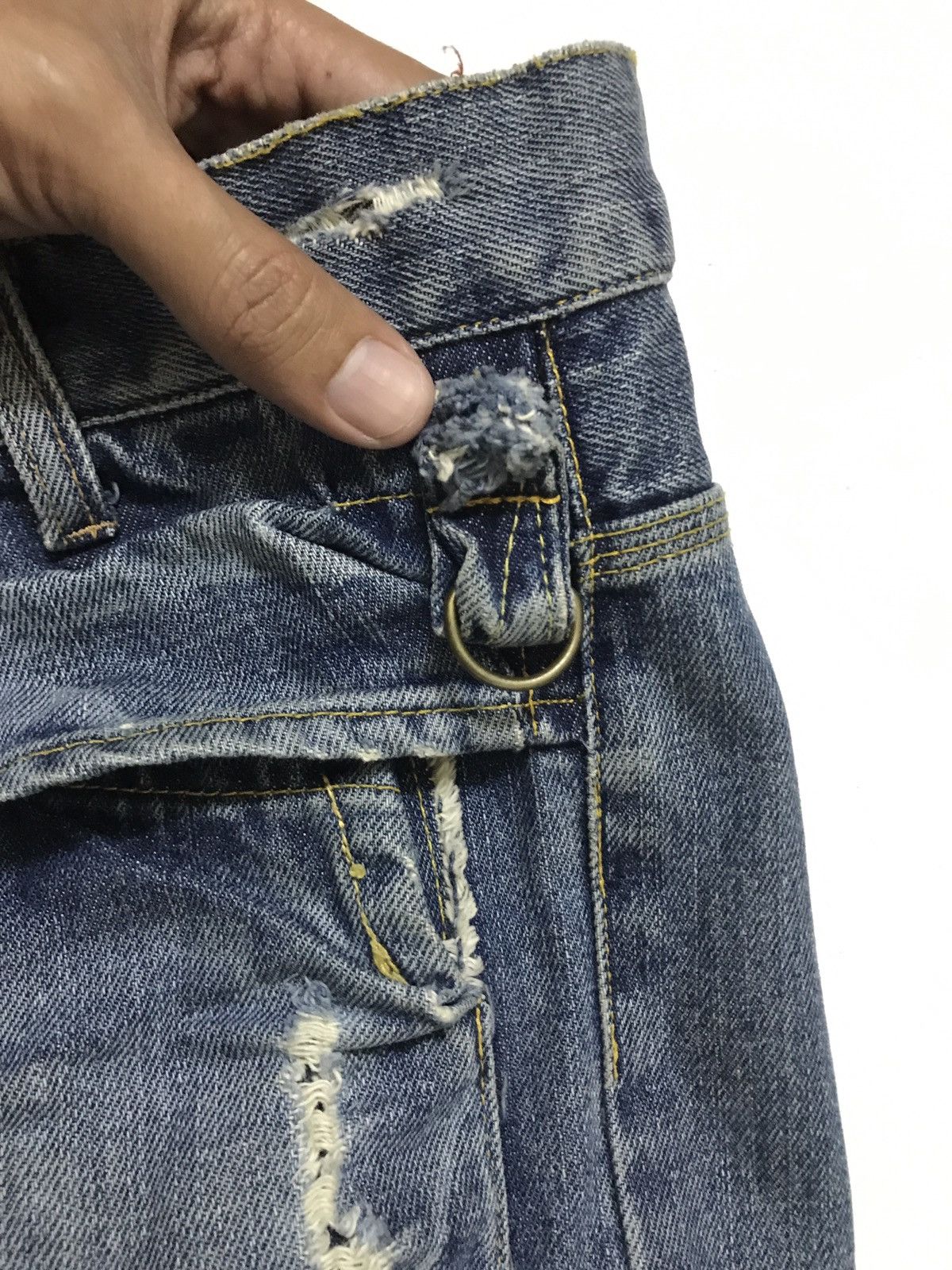 Japanese Brand Multi Pocket Patch Jeans Provocator Size US 30 / EU 46 - 6 Thumbnail