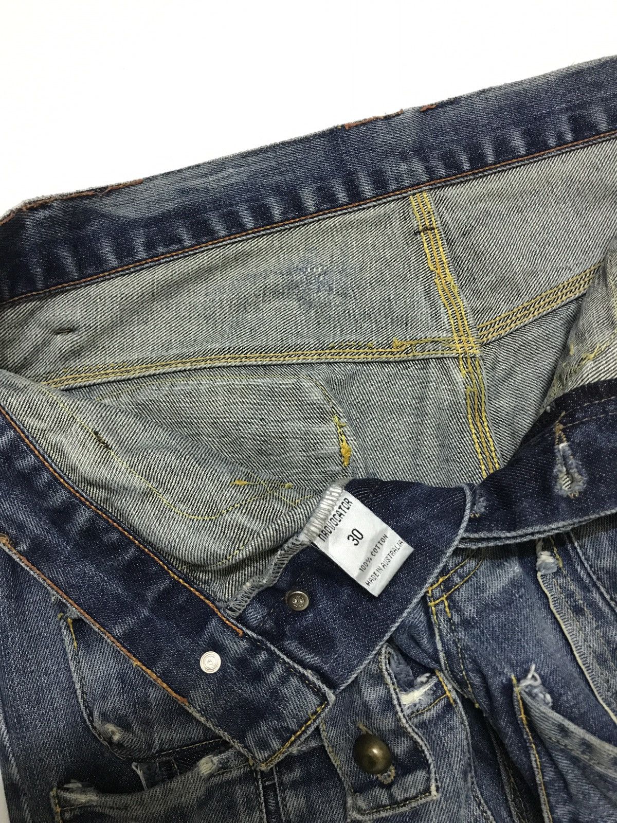 Japanese Brand Multi Pocket Patch Jeans Provocator Size US 30 / EU 46 - 8 Thumbnail