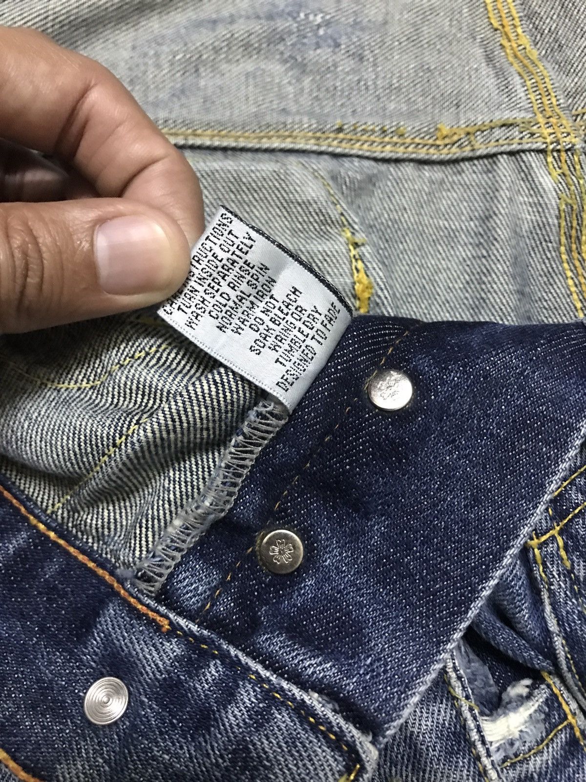 Japanese Brand Multi Pocket Patch Jeans Provocator Size US 30 / EU 46 - 10 Thumbnail