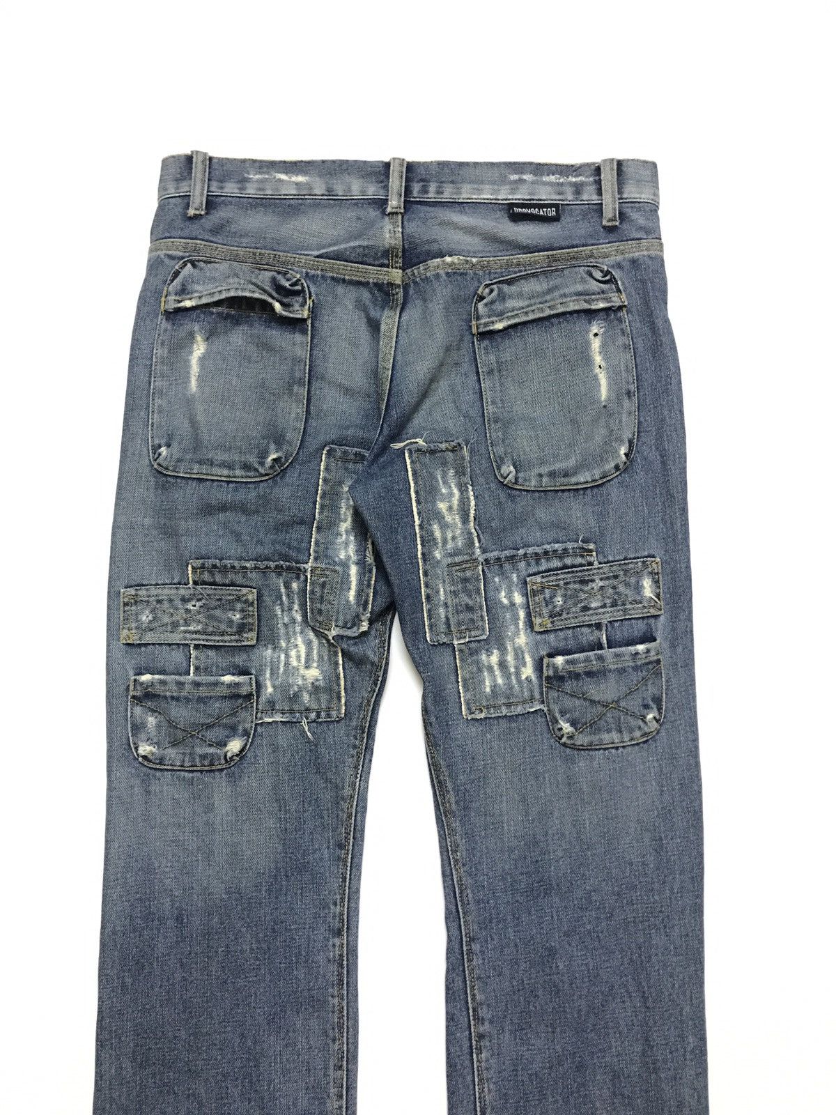 Japanese Brand Multi Pocket Patch Jeans Provocator Size US 30 / EU 46 - 13 Thumbnail