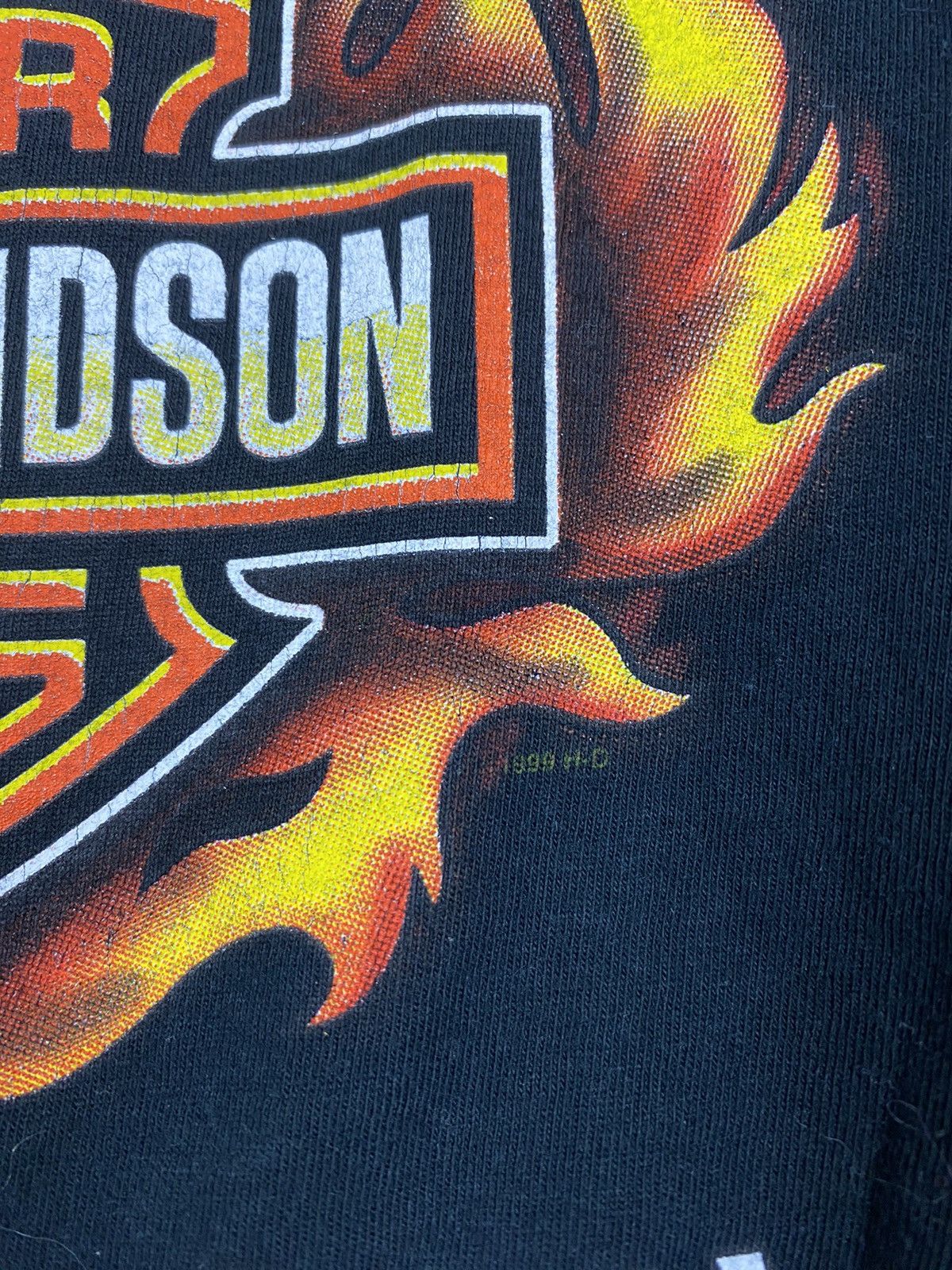 Harley Davidson Vintage 1998 Made in USA Harley Davidson Tee T Shirt 90’s Size US XL / EU 56 / 4 - 11 Thumbnail