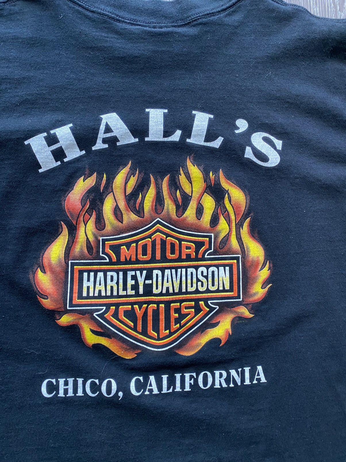 Harley Davidson Vintage 1998 Made in USA Harley Davidson Tee T Shirt 90’s Size US XL / EU 56 / 4 - 7 Thumbnail