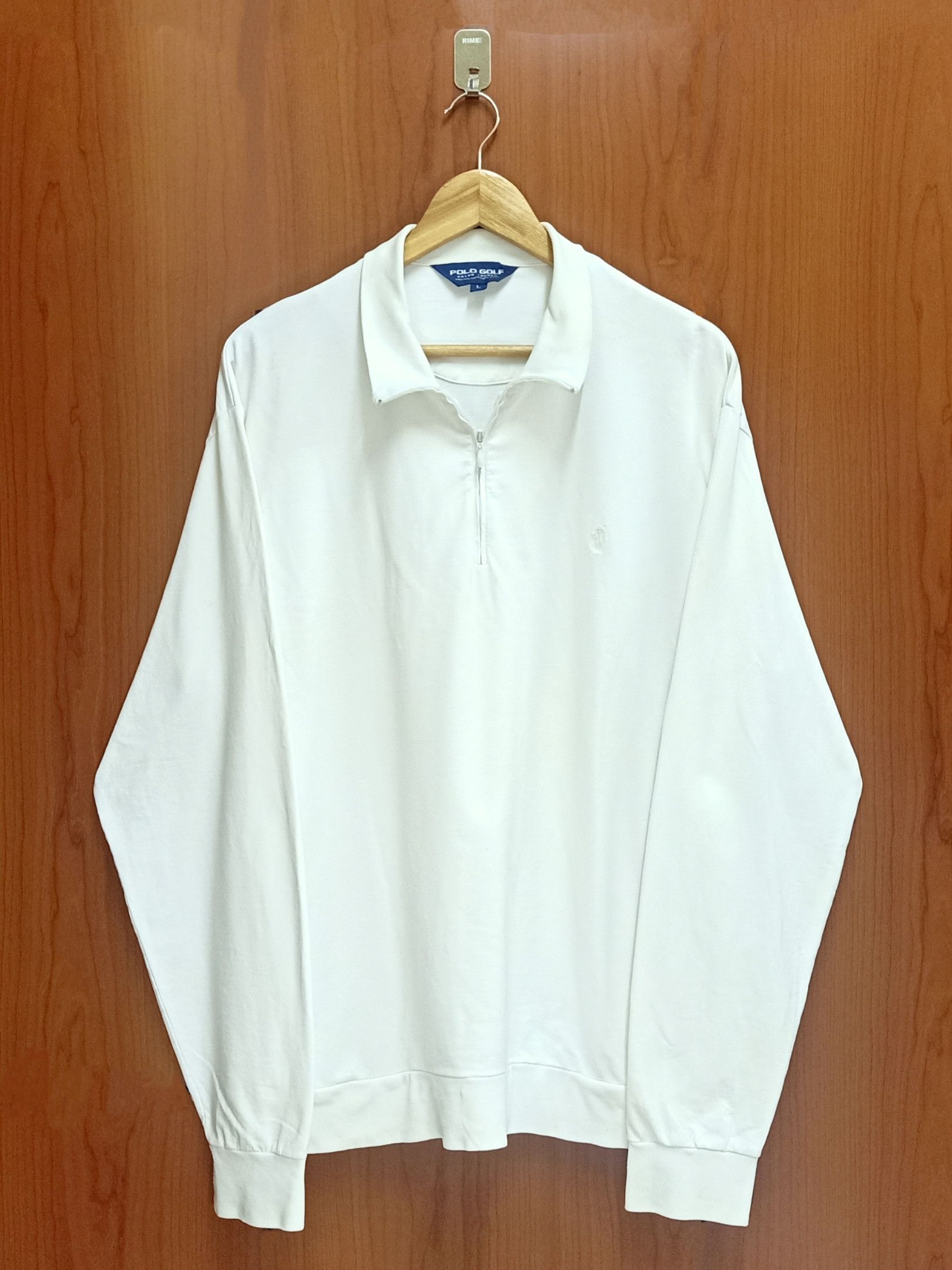 Polo Ralph Lauren × Vintage RALPH LAUREN Polo Golf Embroidered Logo Sweatshirt Size US L / EU 52-54 / 3 - 1 Thumbnail