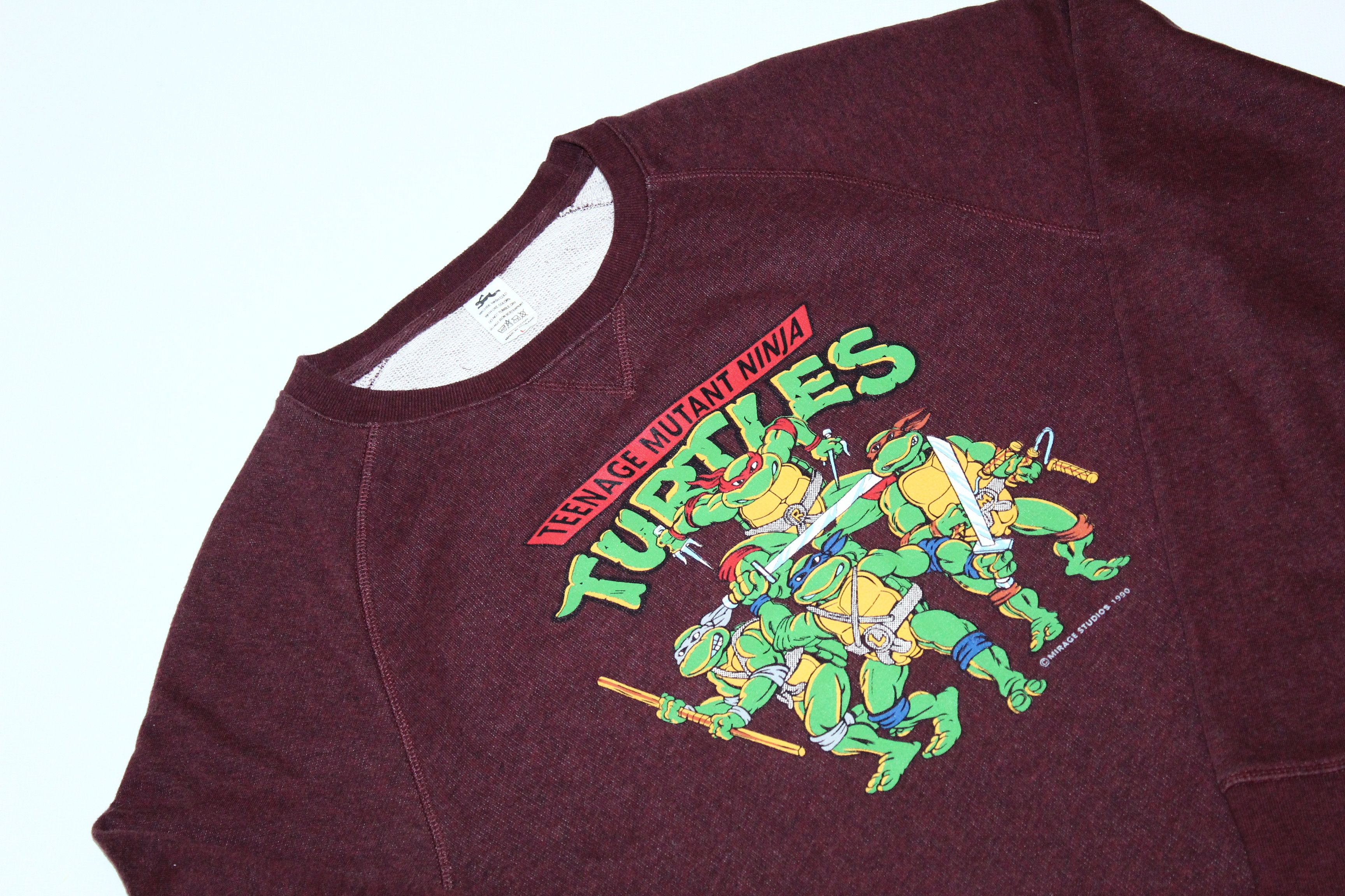 Cartoon Network Mirage Studios 1990 Teenage Mutant Ninja Turtles Sweatshirt Size US L / EU 52-54 / 3 - 2 Thumbnail