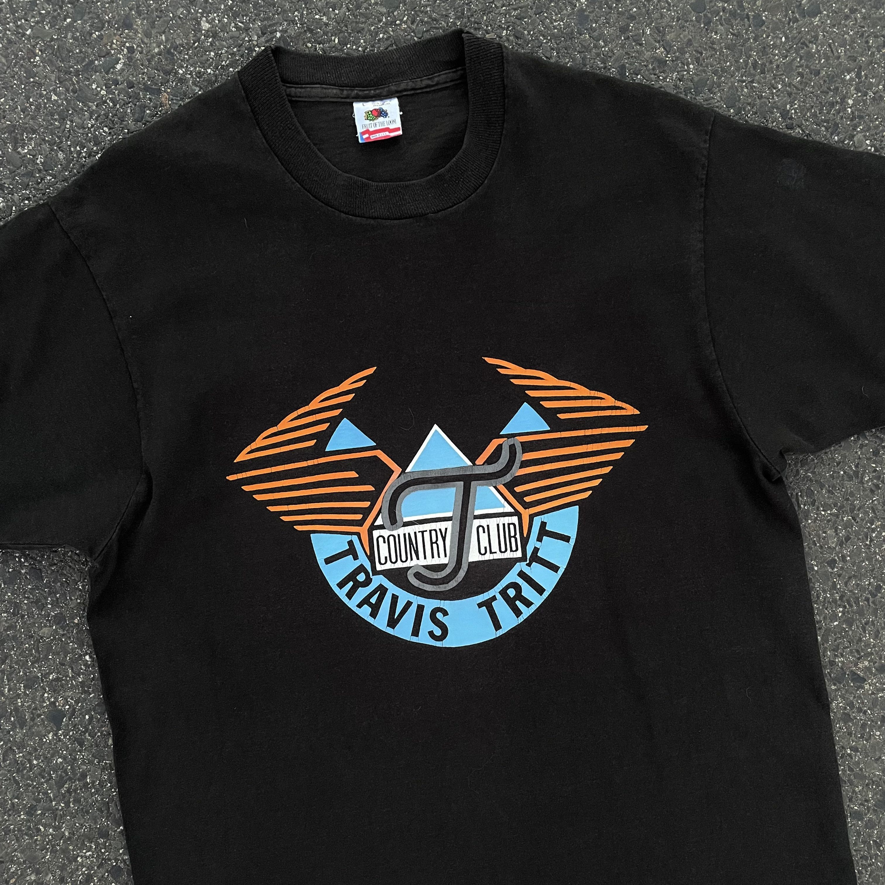 Band Tees × Vintage Vintage 90s Travis Tritt Tour Shirt Size US L / EU 52-54 / 3 - 2 Thumbnail