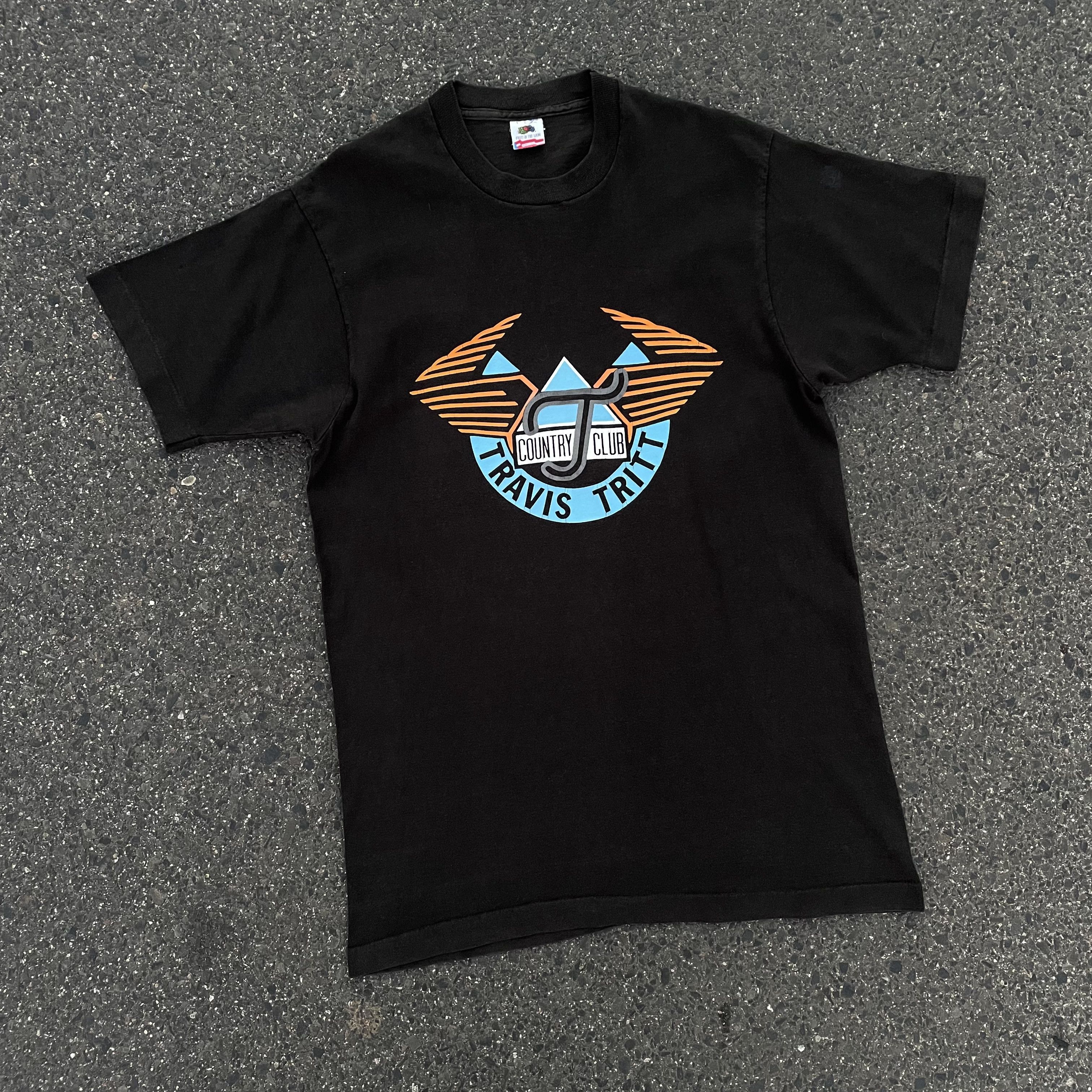 Band Tees × Vintage Vintage 90s Travis Tritt Tour Shirt Size US L / EU 52-54 / 3 - 1 Thumbnail
