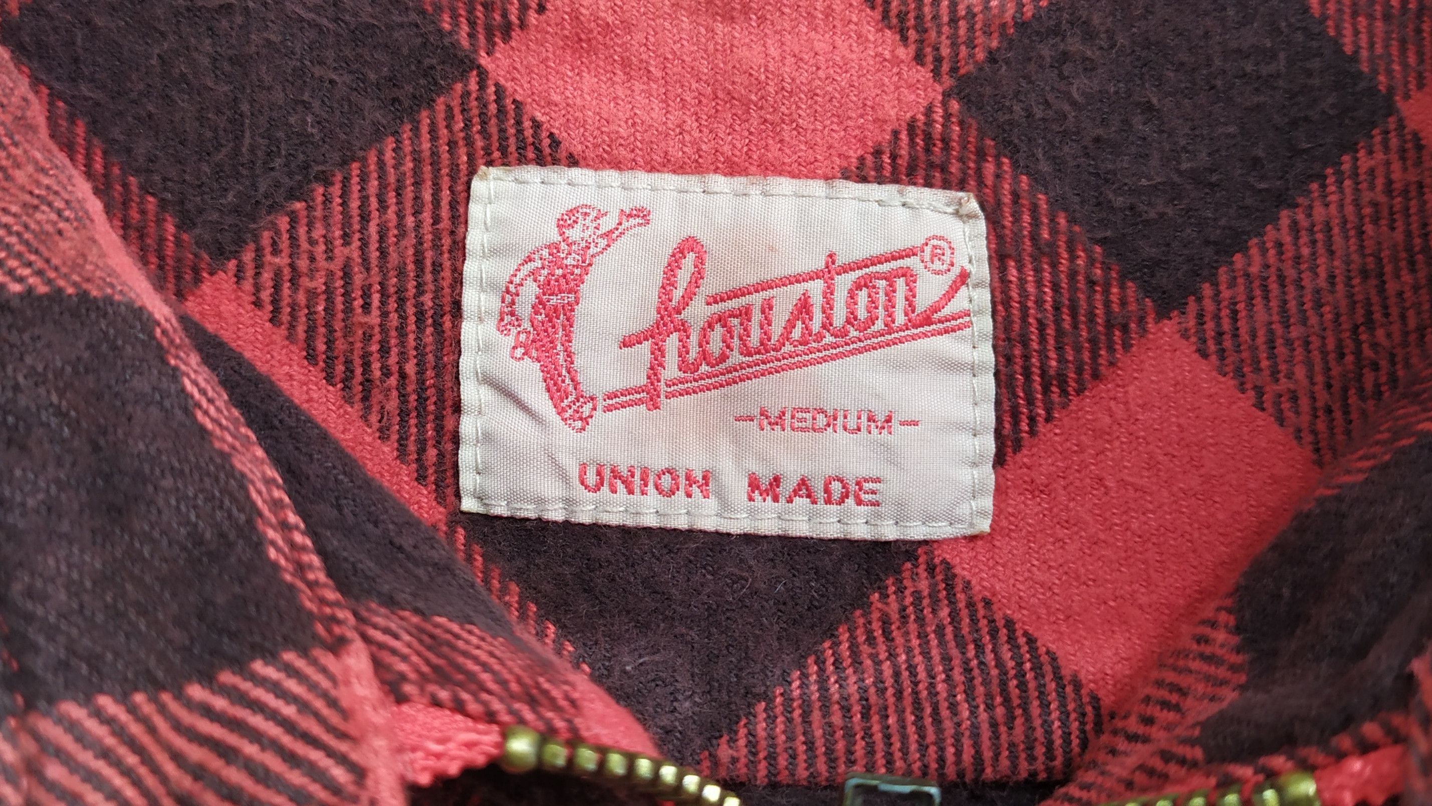 Sugar Cane Vtg Houston half zipper flannels plaid size M Size US M / EU 48-50 / 2 - 7 Thumbnail