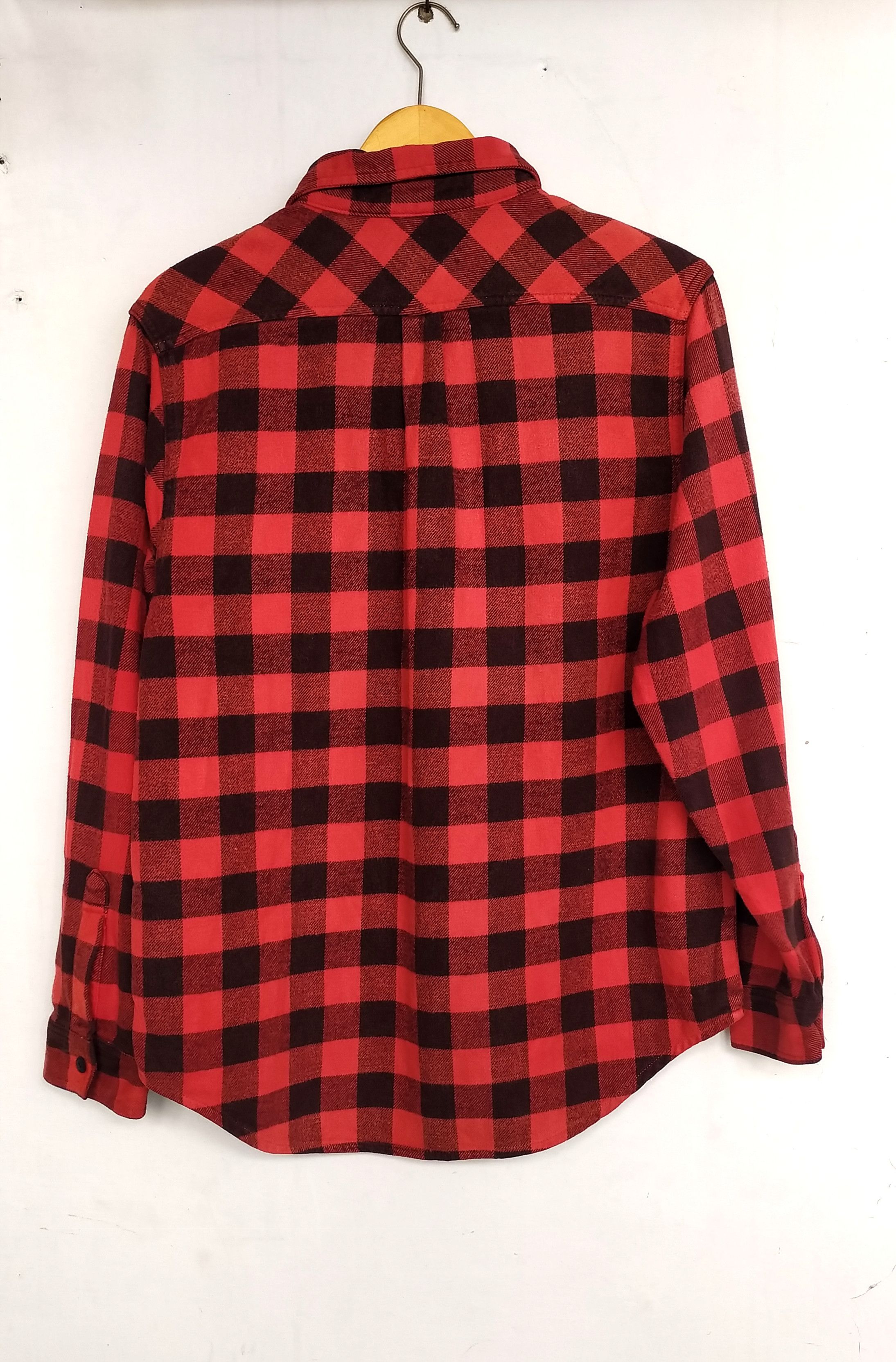 Sugar Cane Vtg Houston half zipper flannels plaid size M Size US M / EU 48-50 / 2 - 2 Thumbnail