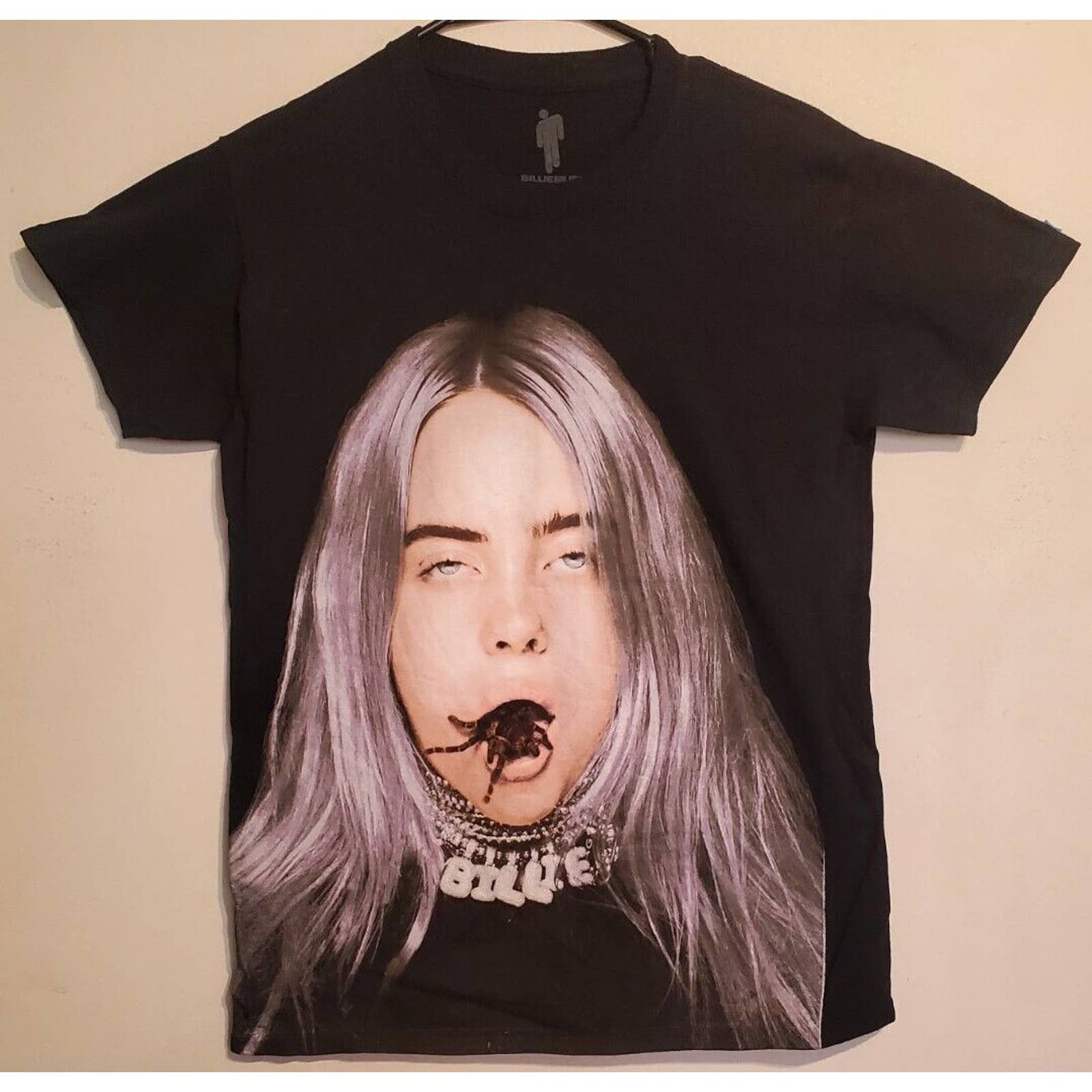 Billie Eilish Billie Eilish T-shirt Spider Tarantula Black size Small