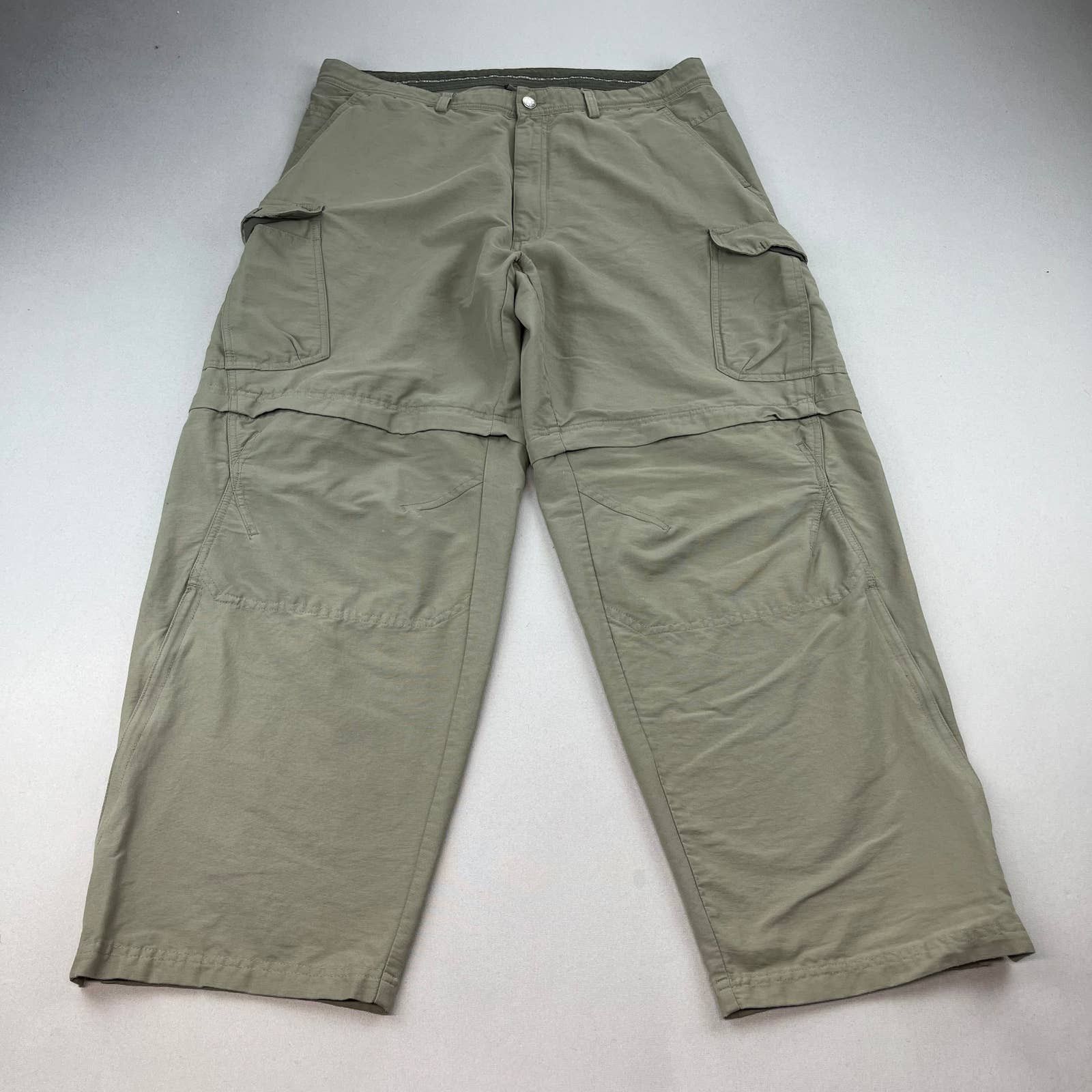 Rei REI Convertible Cargo Pants Mens 38x30 Beige Khaki Hiking Grailed