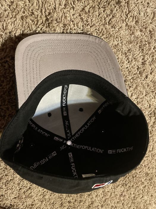 Fuck The Population FTP Death Series Fitted Hat Sz 7 3/8 | Grailed