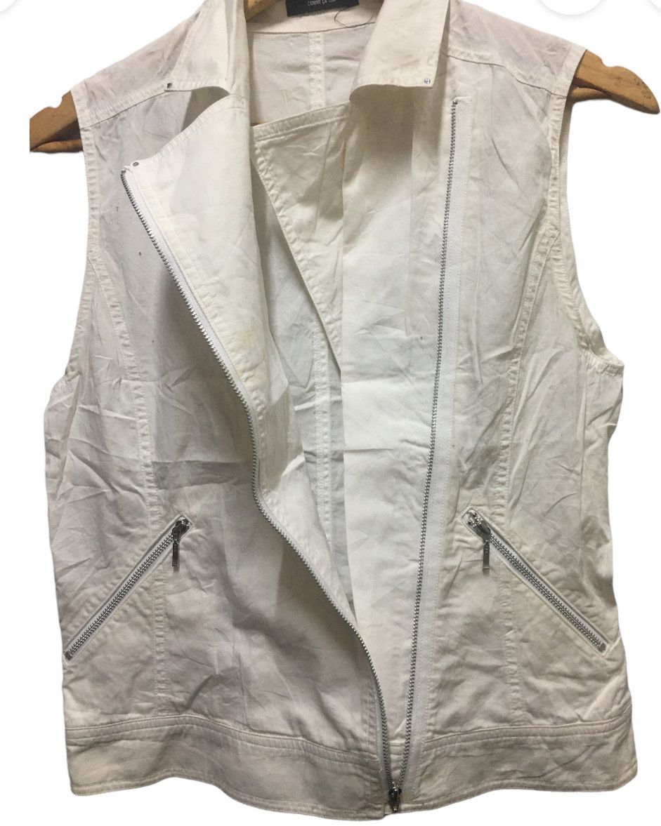 Comme Ca Ism × Japanese Brand Comme ca ism zipper punk design vest Size 36S - 3 Thumbnail