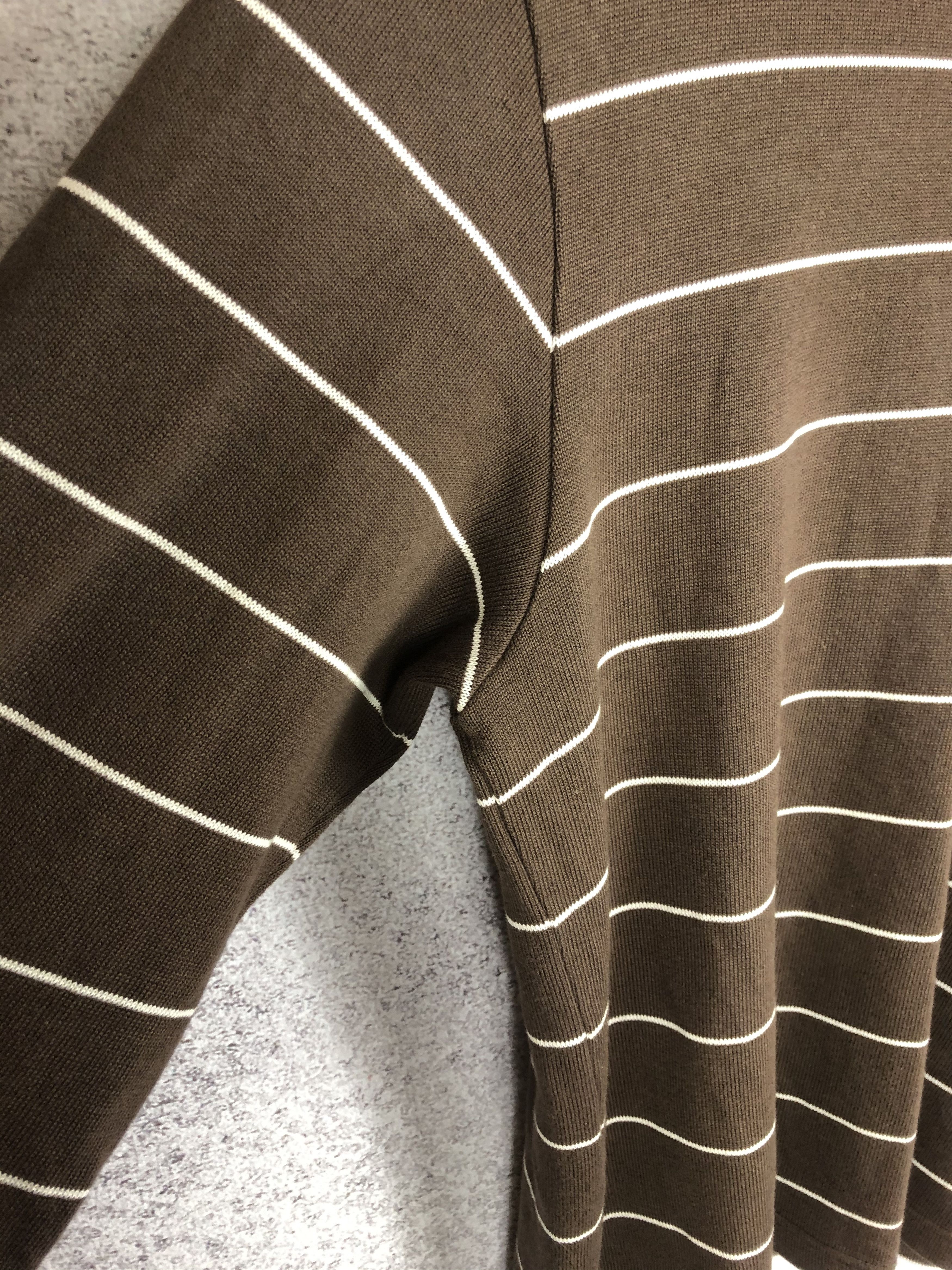 Fred Perry × Vintage Vintage Fred Perry Brown Sweater stripes Pullover Size US M / EU 48-50 / 2 - 5 Thumbnail