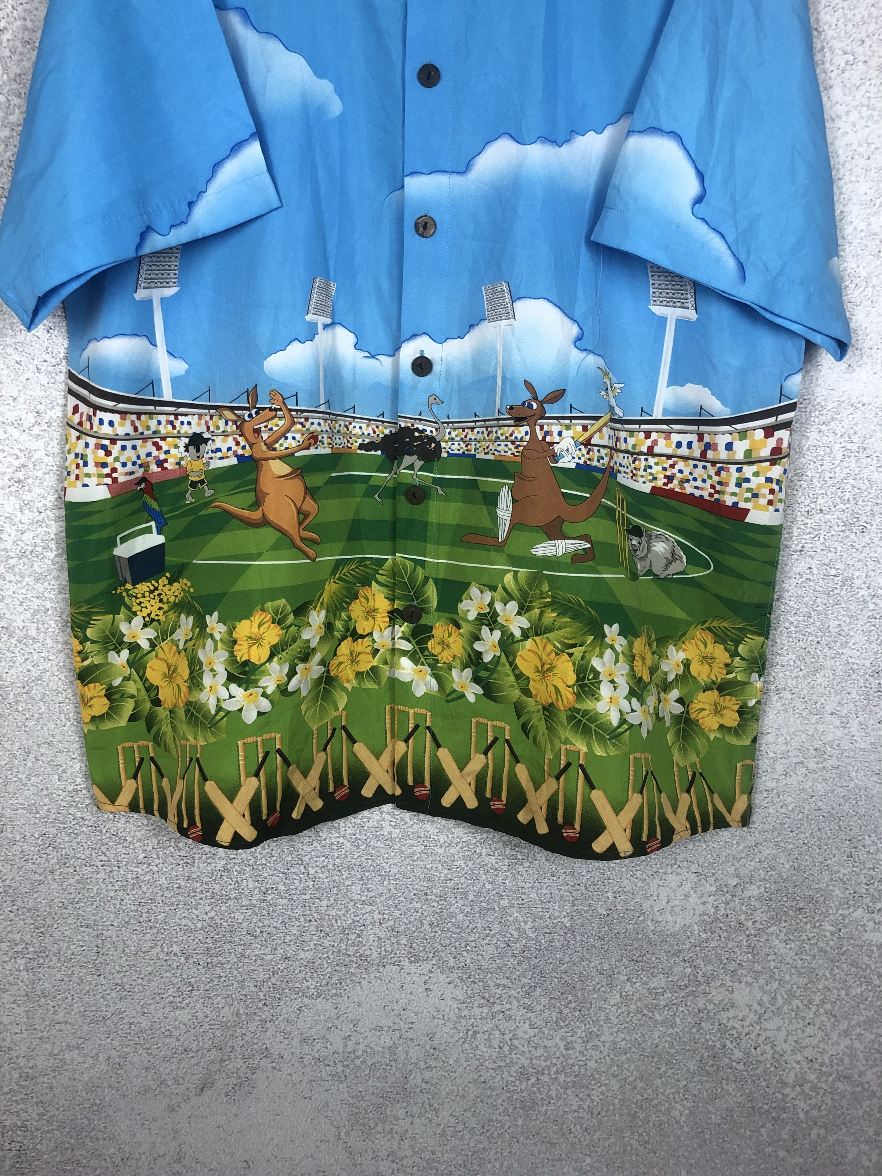 Other Lowes Australia Crazy Hawaiian Shirt Animal over Print Size US XL / EU 56 / 4 - 3 Thumbnail