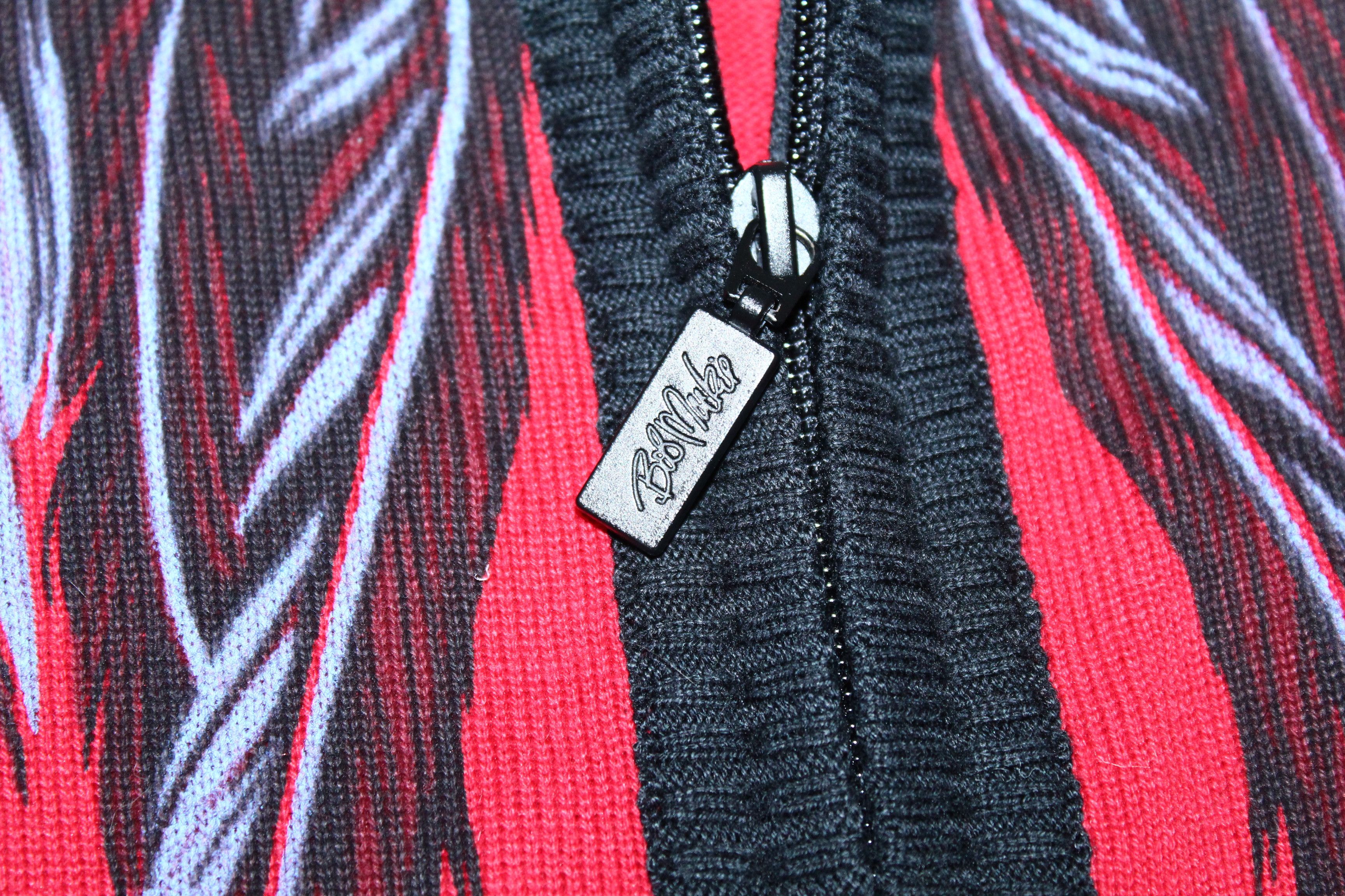 Other Vtg Bob Mackie USA Wings Art Woven Cotton Zipper Jacket Size US M / EU 48-50 / 2 - 8 Thumbnail
