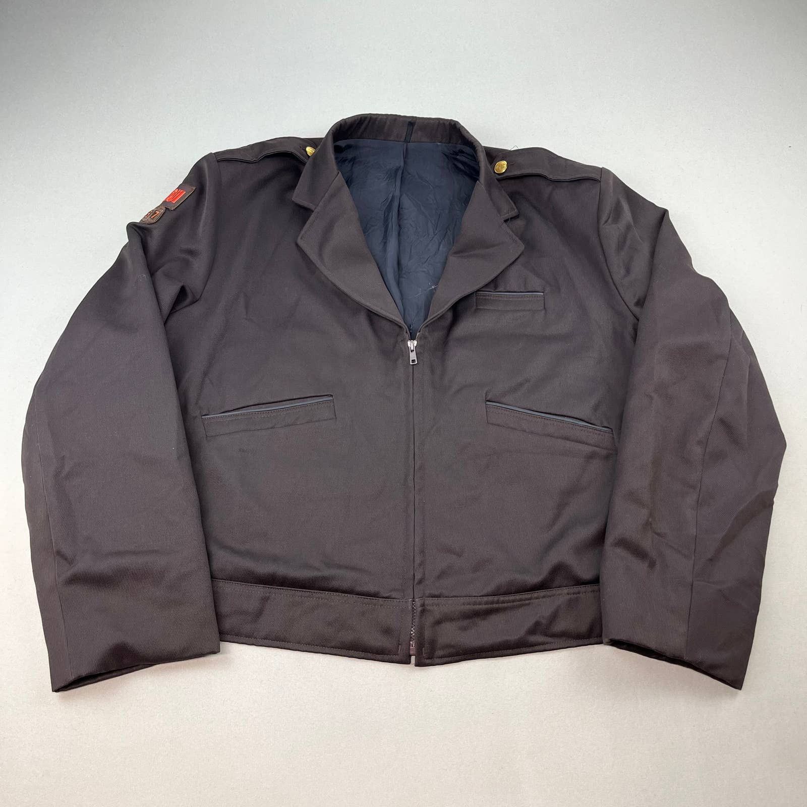 Vintage Vintage MUNI San Francisco Operator Jacket Brown