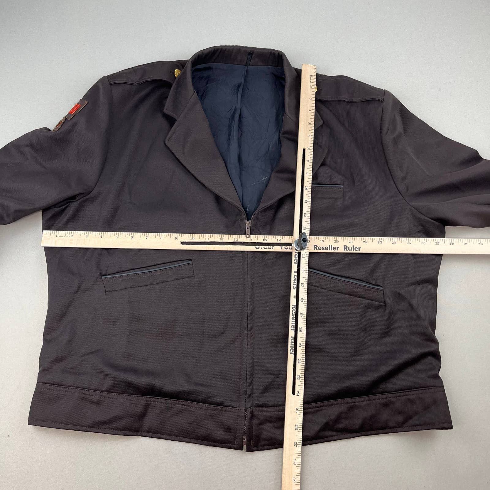 Vintage Vintage MUNI San Francisco Operator Jacket Brown