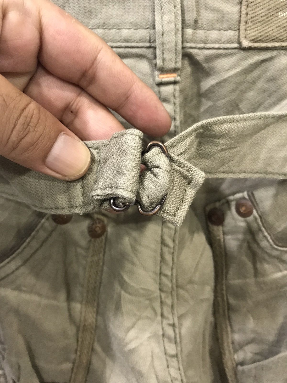 Edwin Edwin Rare Military Punk Cargo Pant Size US 33 - 19 Thumbnail