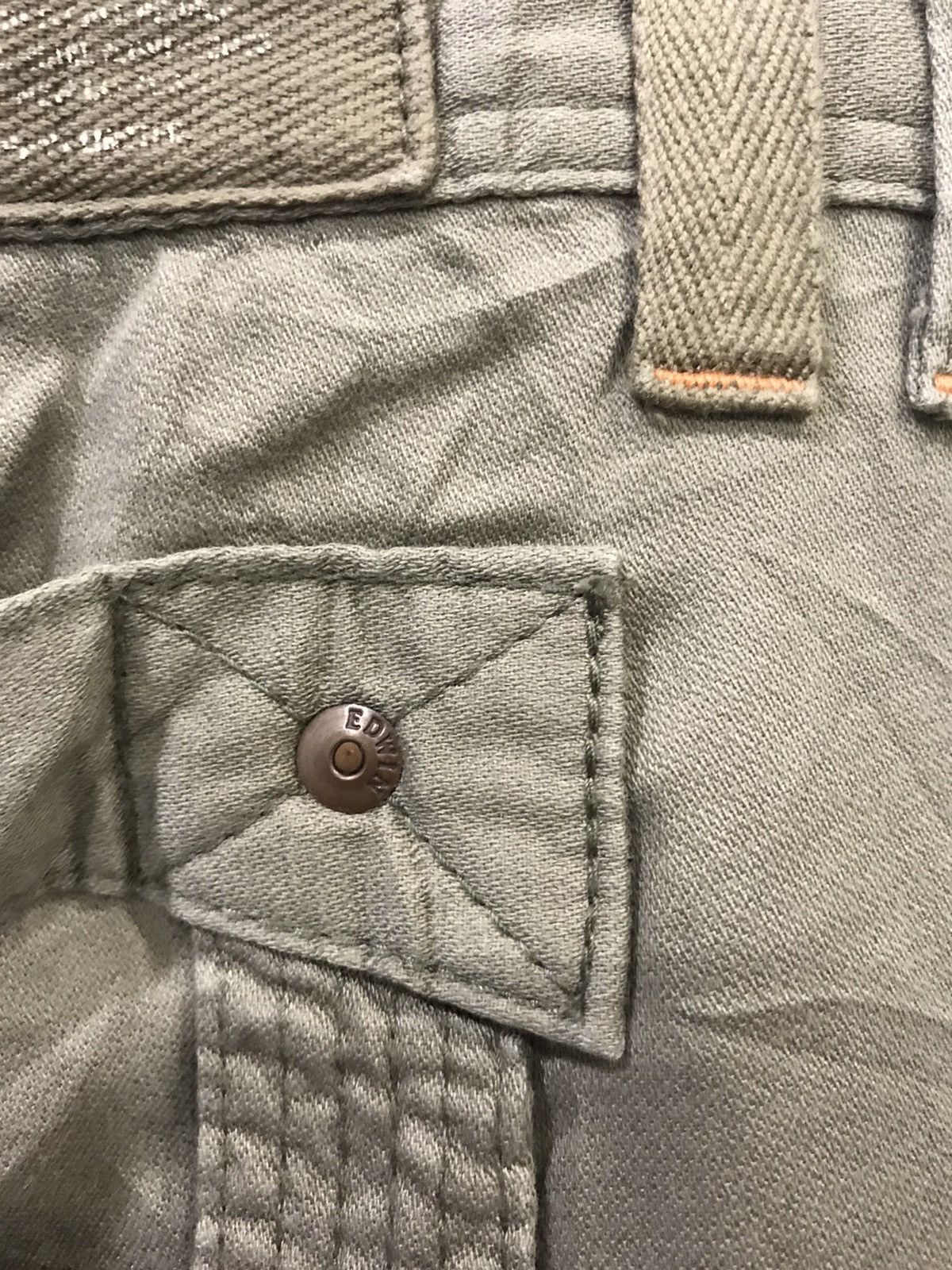 Edwin Edwin Rare Military Punk Cargo Pant Size US 33 - 18 Thumbnail