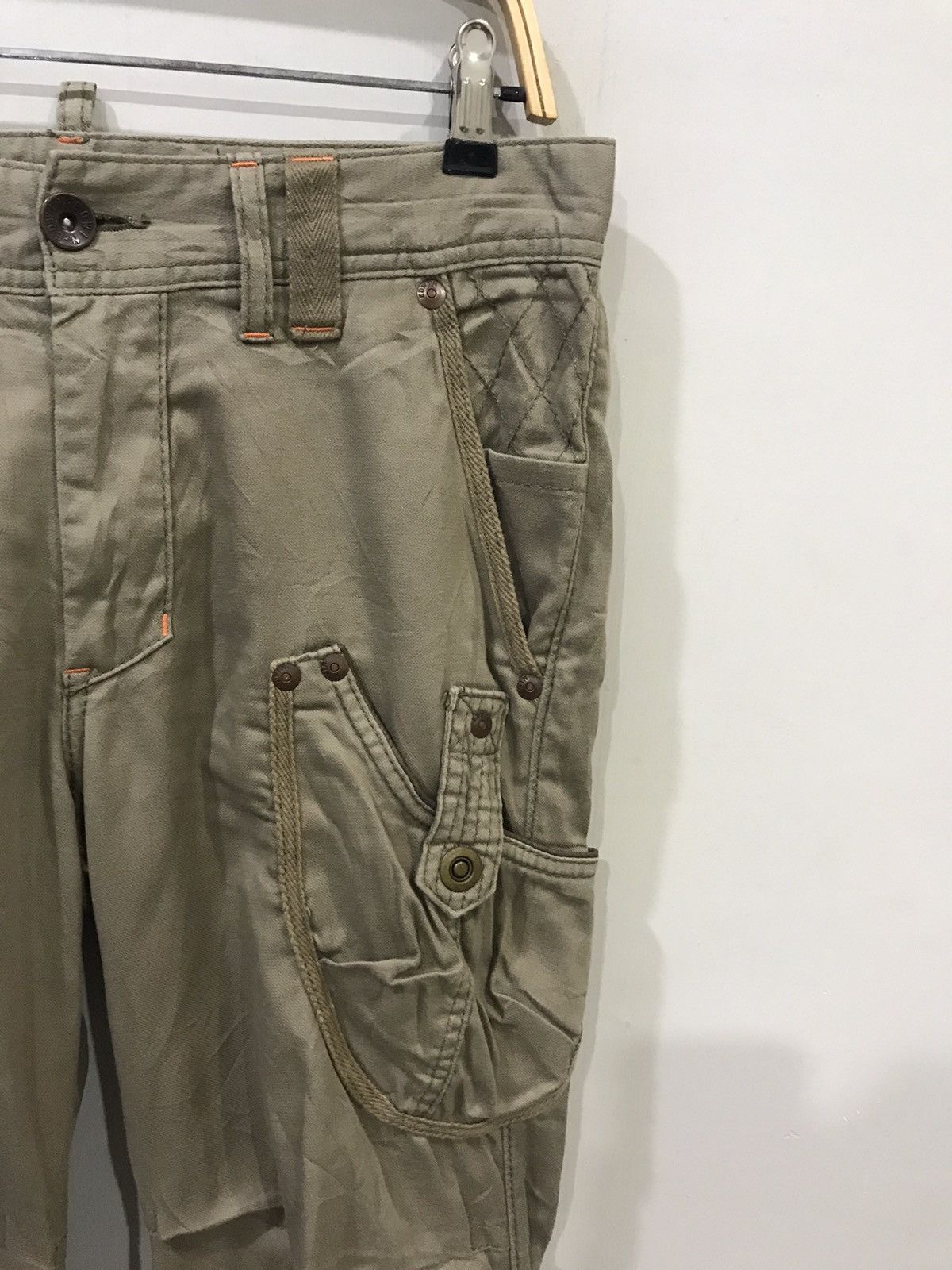 Edwin Edwin Rare Military Punk Cargo Pant Size US 33 - 4 Thumbnail