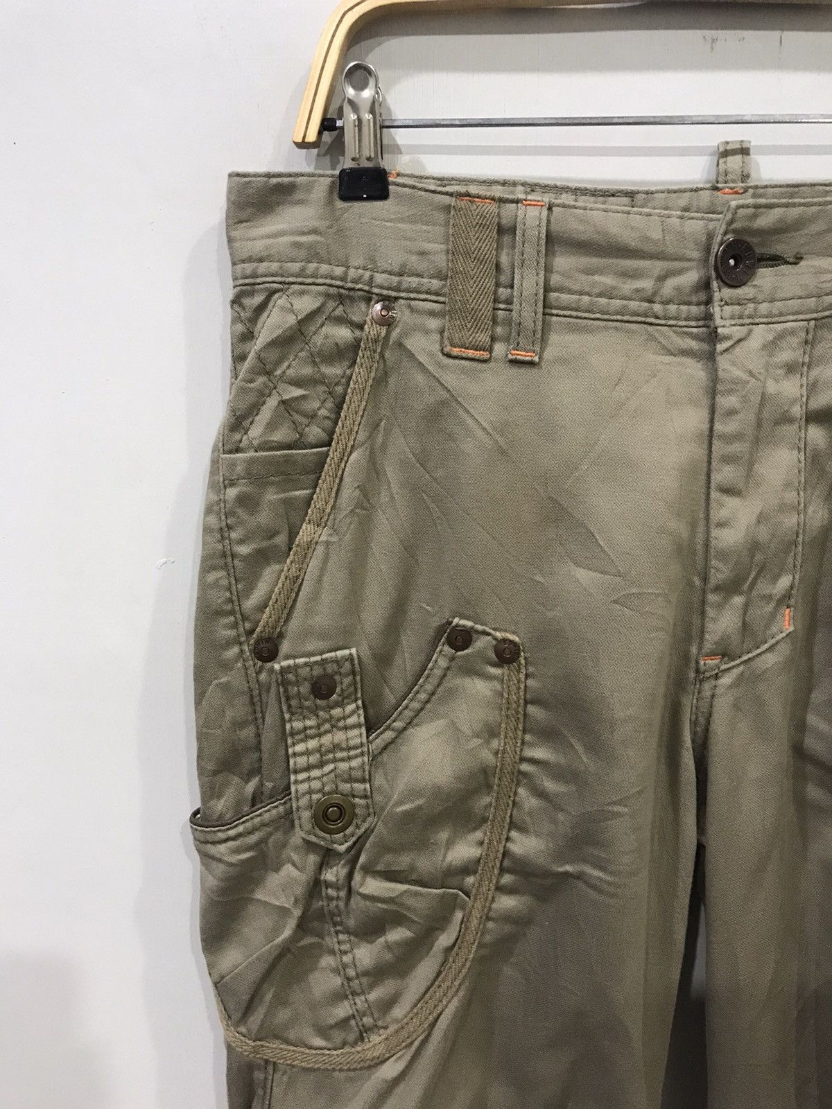 Edwin Edwin Rare Military Punk Cargo Pant Size US 33 - 5 Thumbnail