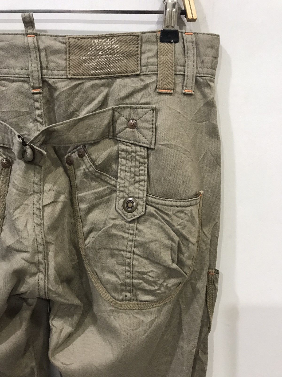 Edwin Edwin Rare Military Punk Cargo Pant Size US 33 - 12 Thumbnail