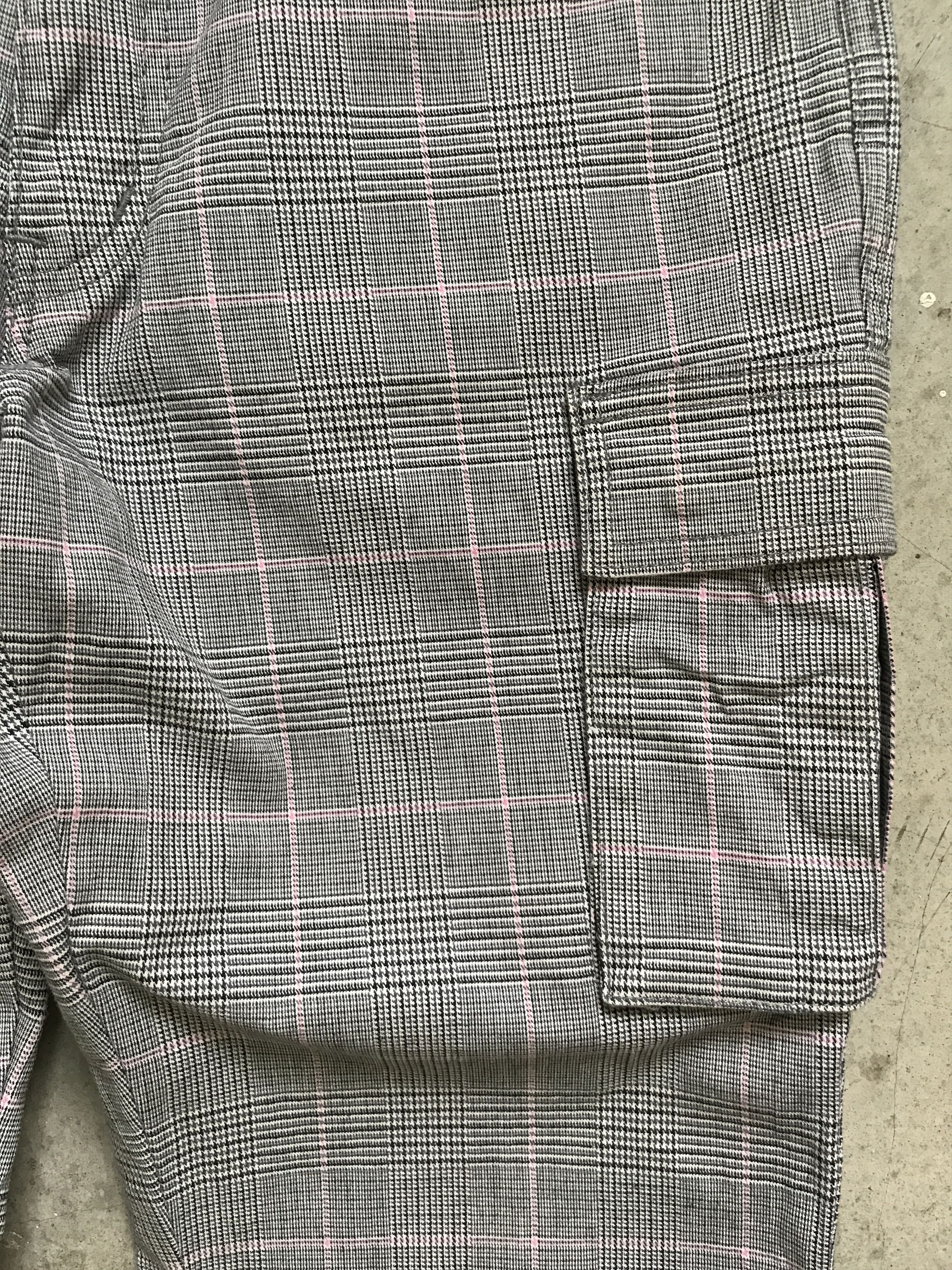 Japanese Brand CP44 - BIG SMITH Japan Plaid M65 Slim Cargo Pant Size US 31 - 5 Thumbnail