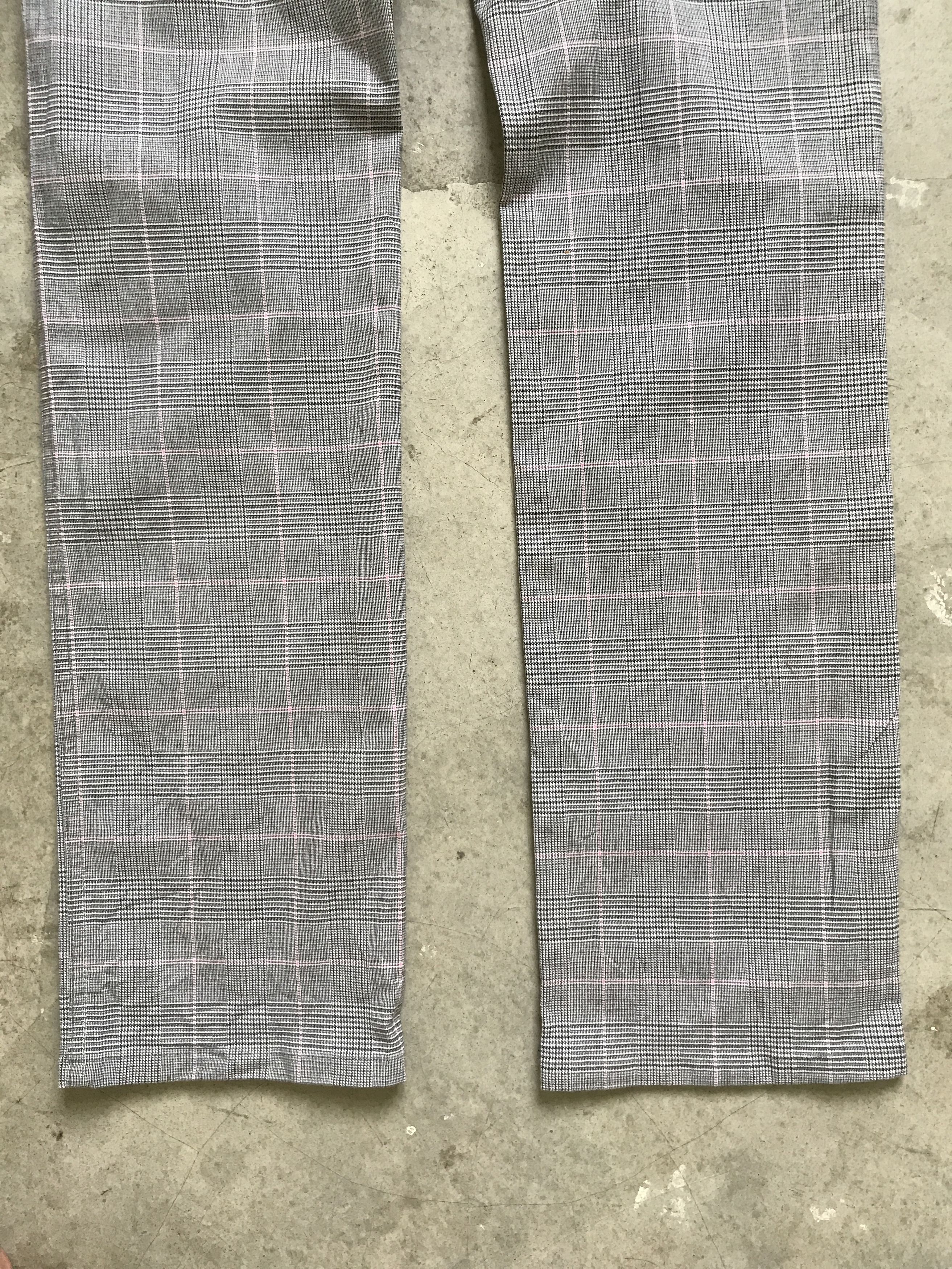 Japanese Brand CP44 - BIG SMITH Japan Plaid M65 Slim Cargo Pant Size US 31 - 12 Thumbnail