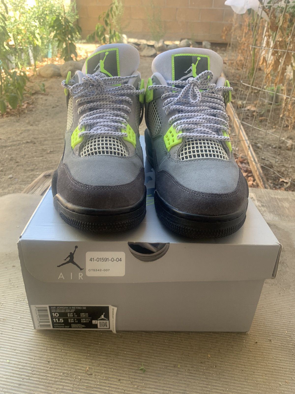 Jordan Brand Air Jordan 4 Retro LE Neon 95 Grailed