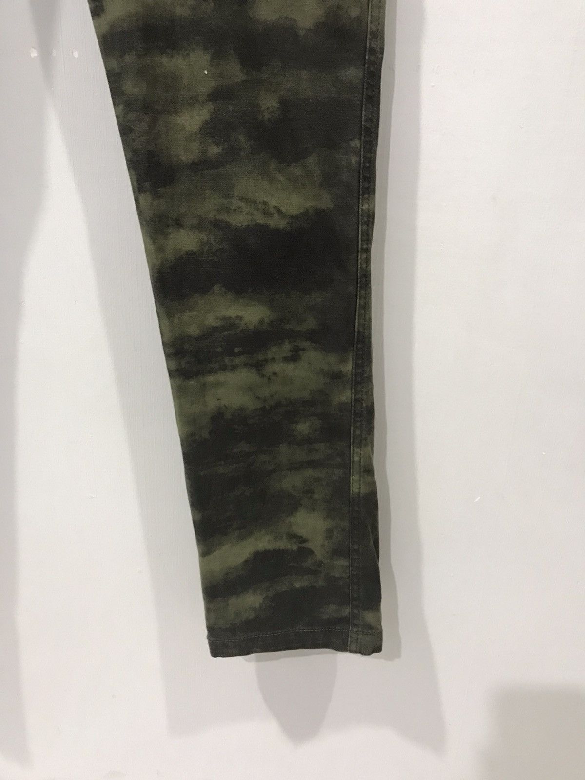 Designer × Japanese Brand D.GROW Japan Split Identity Cloudy Motive Art Cargo Pant Size US 34 / EU 50 - 6 Thumbnail