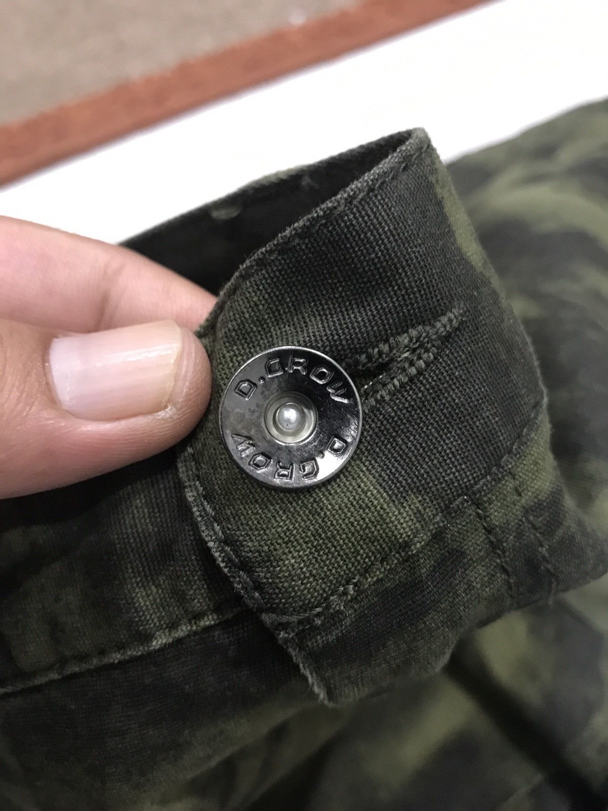 Designer × Japanese Brand D.GROW Japan Split Identity Cloudy Motive Art Cargo Pant Size US 34 / EU 50 - 14 Thumbnail