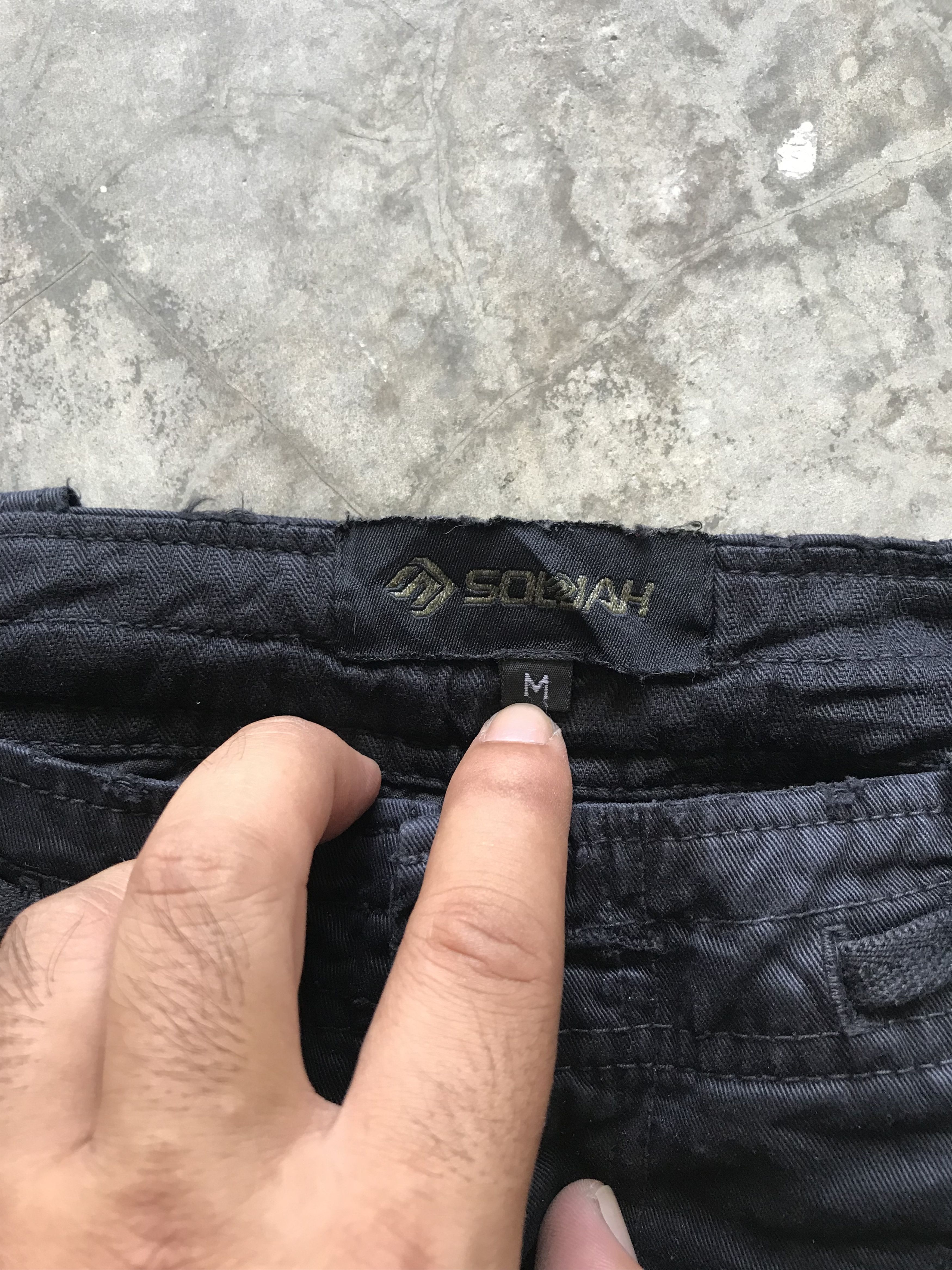 Japanese Brand × Seditionaries SOLJAH Japan Spiky Street Military Style Cargo Pant Size US 33 - 12 Thumbnail