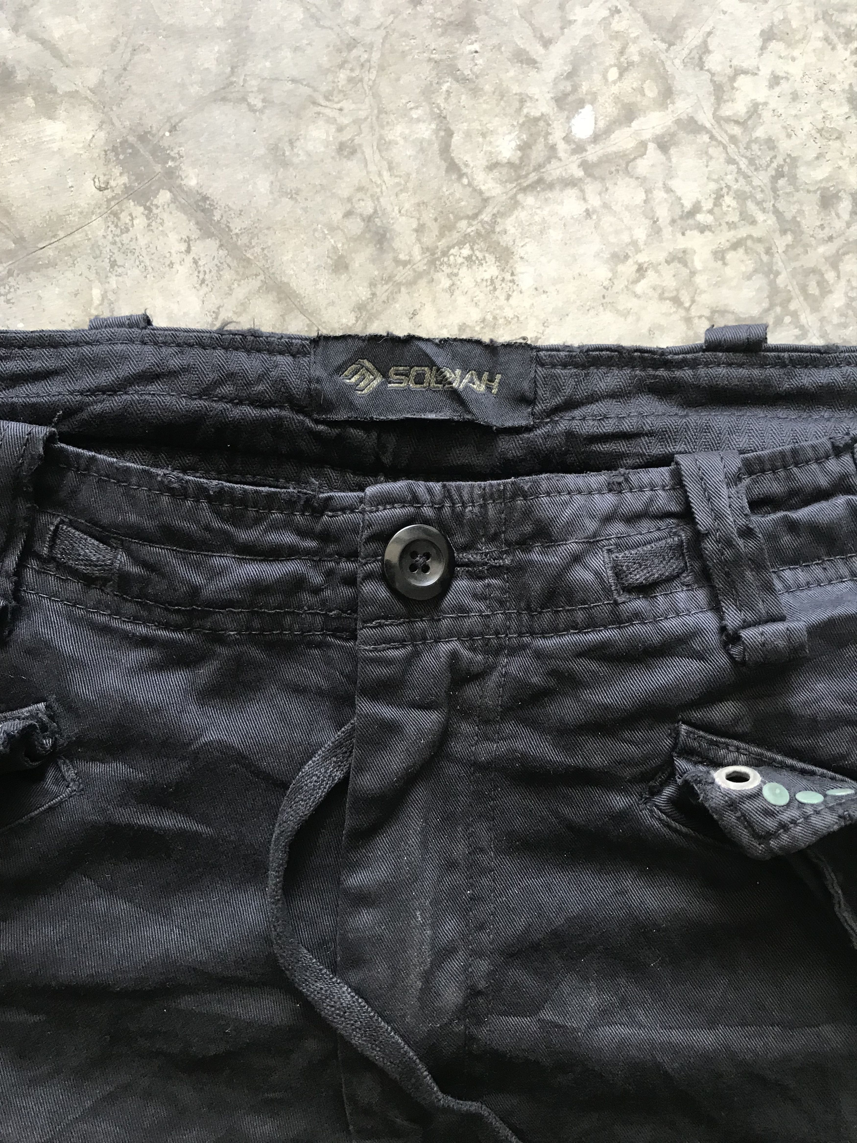 Japanese Brand × Seditionaries SOLJAH Japan Spiky Street Military Style Cargo Pant Size US 33 - 8 Thumbnail