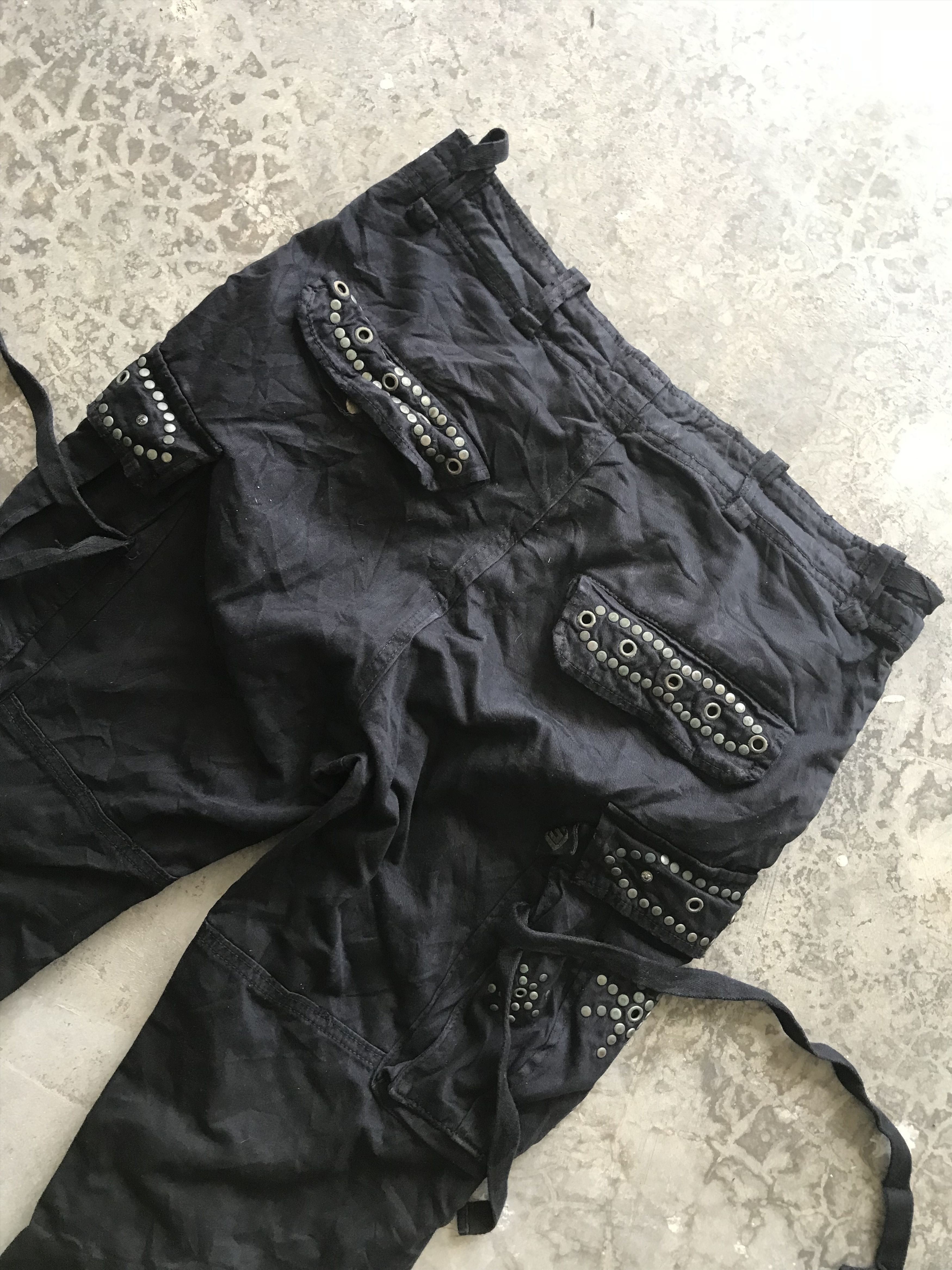 Japanese Brand × Seditionaries SOLJAH Japan Spiky Street Military Style Cargo Pant Size US 33 - 16 Thumbnail