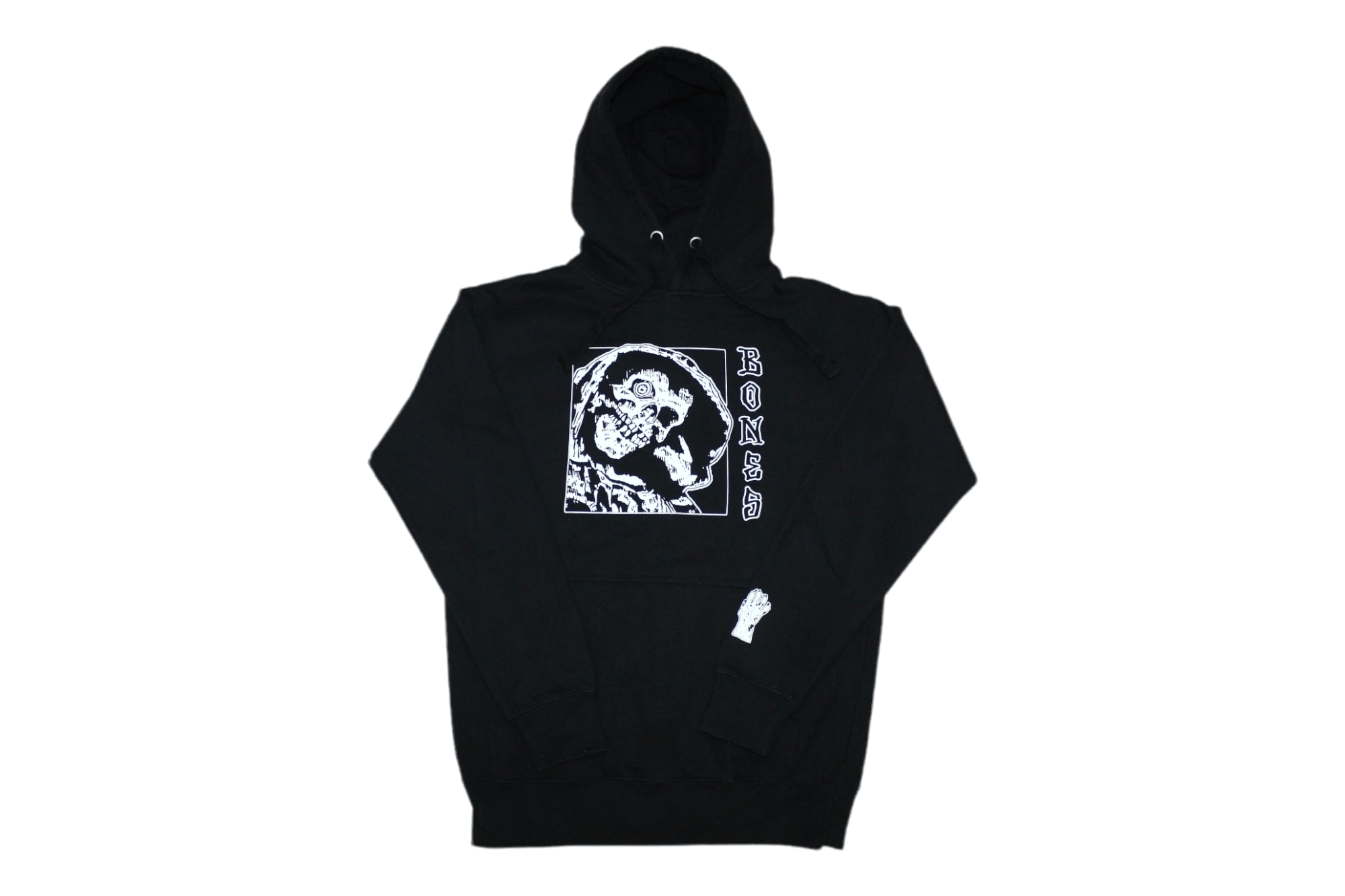 Vtg Bones Skateboards OG Baggy Hoodie. Powell Peralta