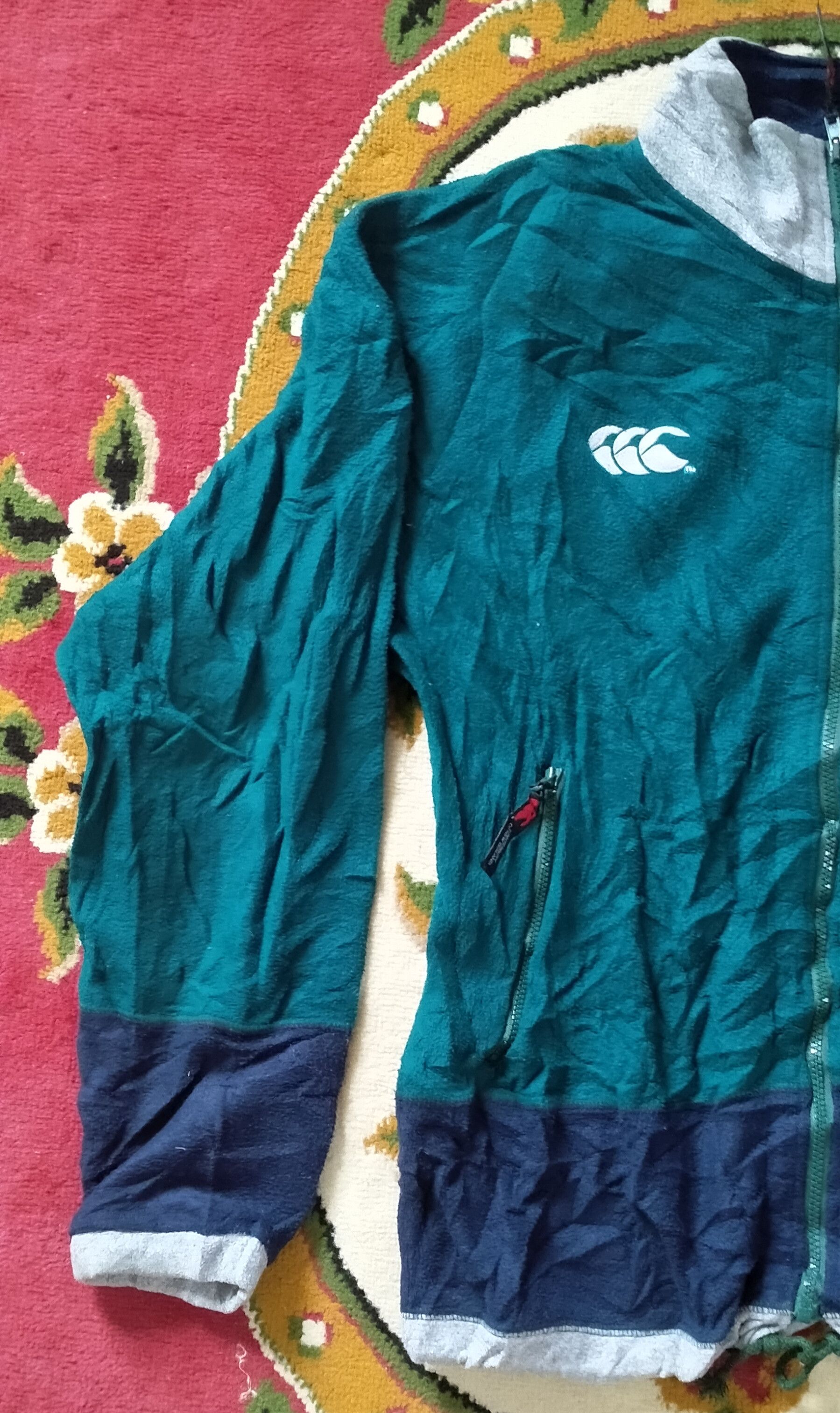 All Blacks × Canterbury of New Zealand × Sports Specialties Canterbury of New Zealand high pile zip up fleece jacket Size US L / EU 52-54 / 3 - 8 Thumbnail