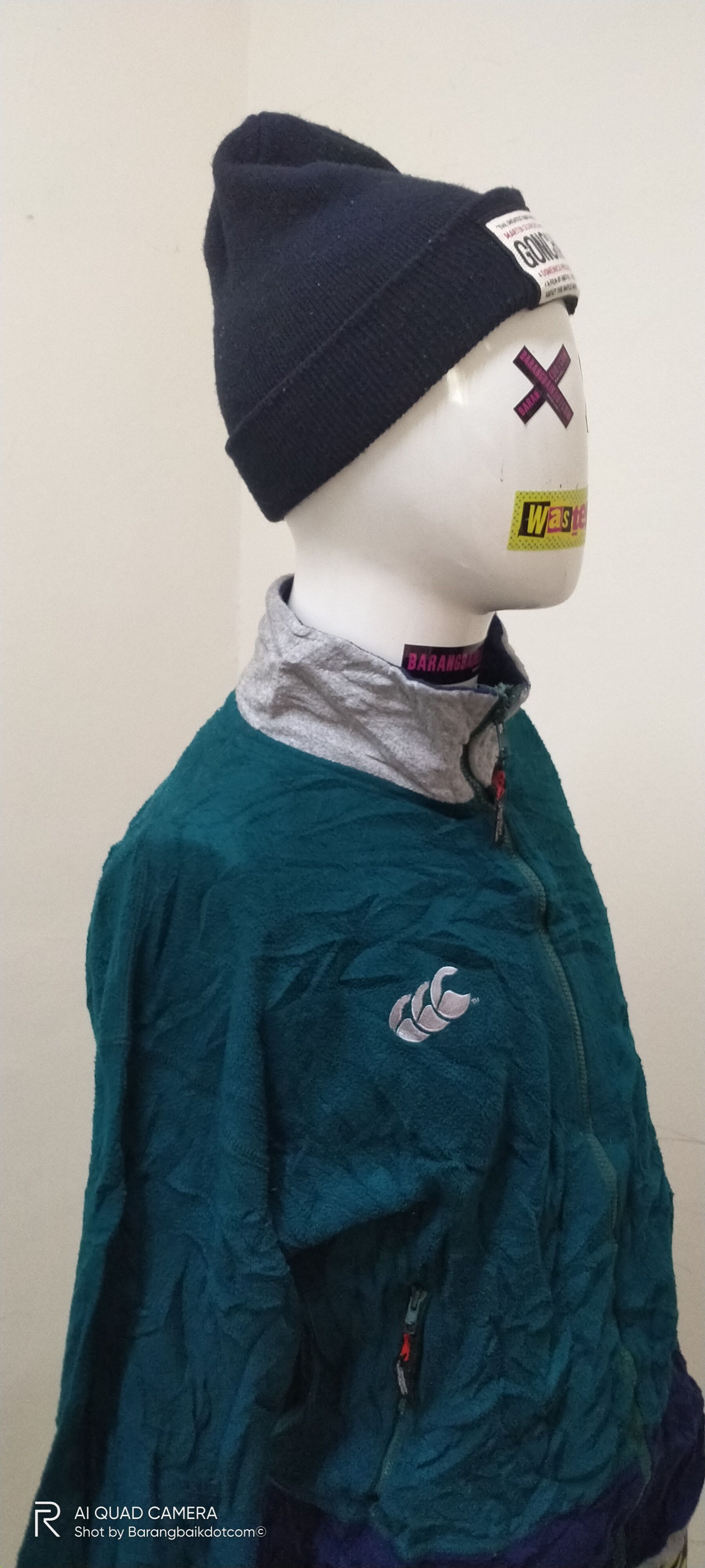 All Blacks × Canterbury of New Zealand × Sports Specialties Canterbury of New Zealand high pile zip up fleece jacket Size US L / EU 52-54 / 3 - 4 Thumbnail