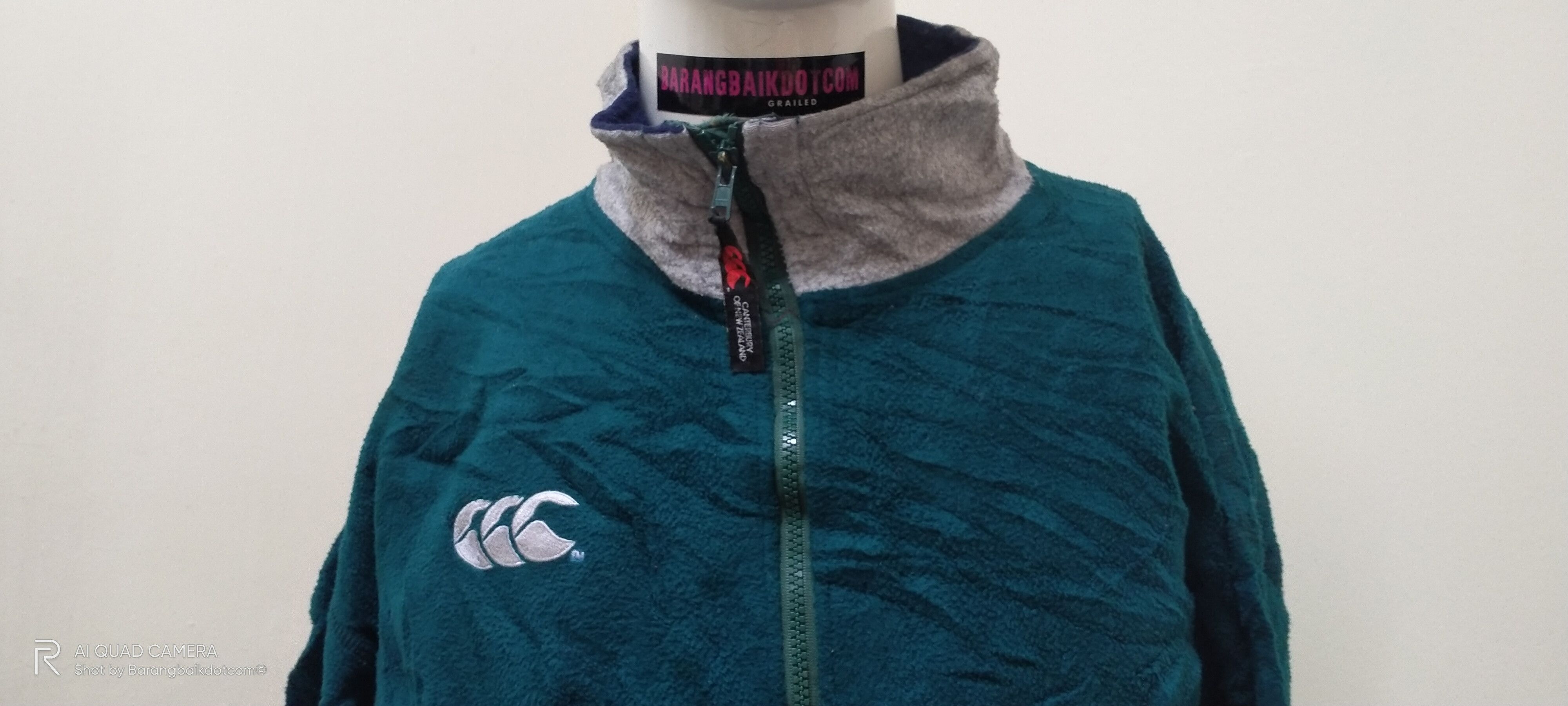 All Blacks × Canterbury of New Zealand × Sports Specialties Canterbury of New Zealand high pile zip up fleece jacket Size US L / EU 52-54 / 3 - 5 Thumbnail
