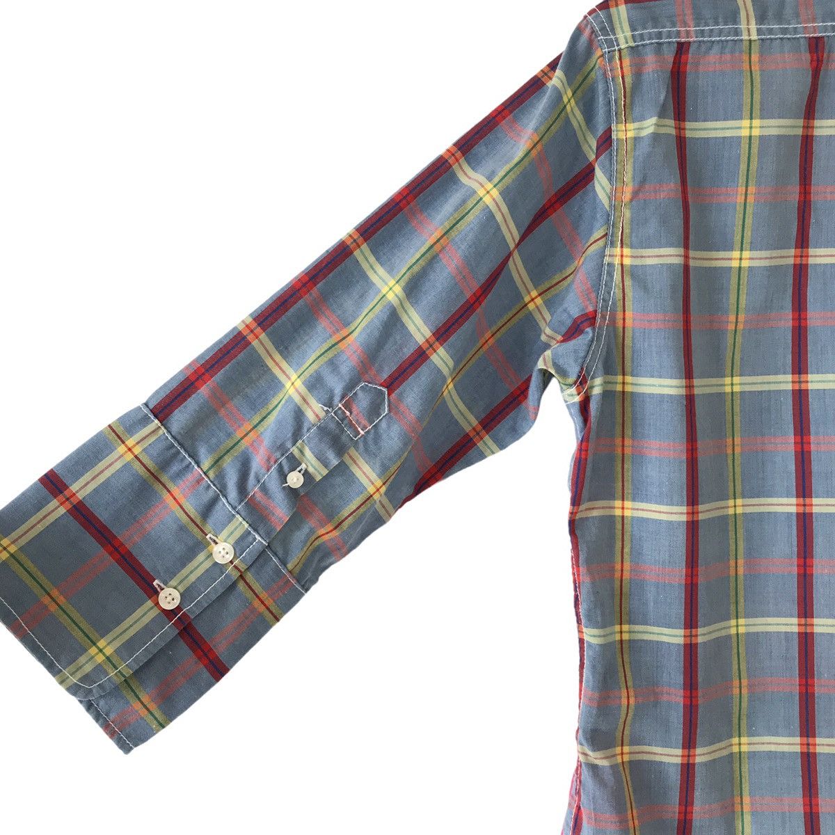 Authentic Go Slow Caravan Japan Patchwork Outdoor Shirt